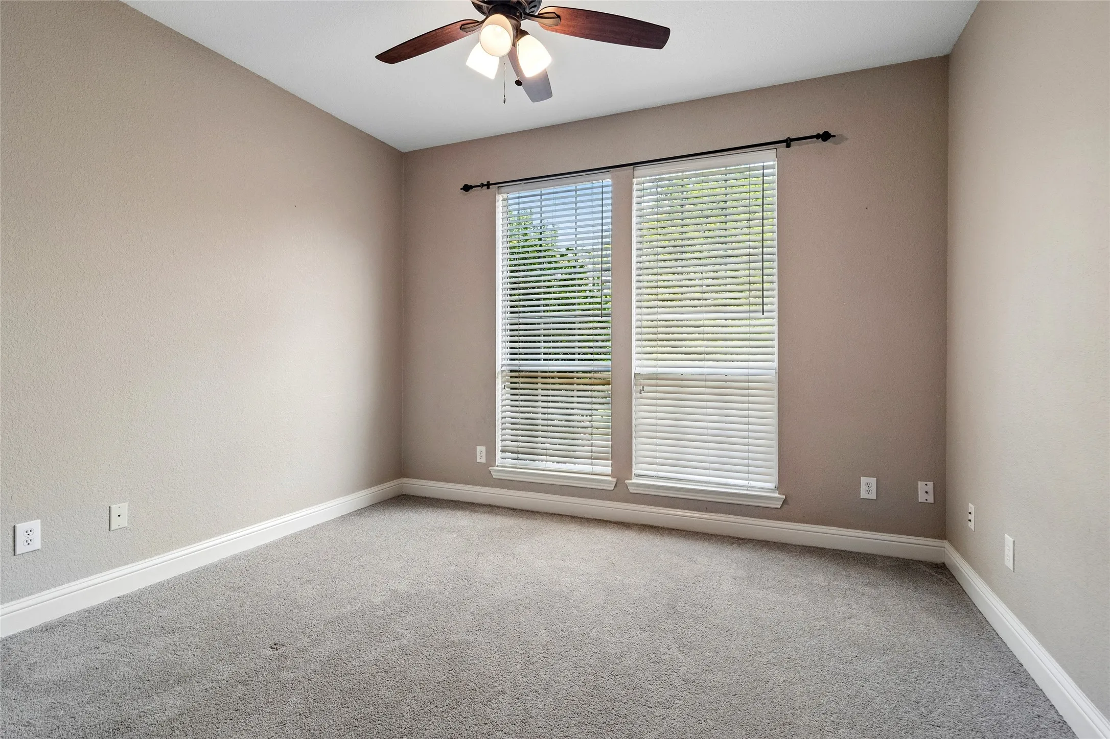 Secondary bedroom on first level