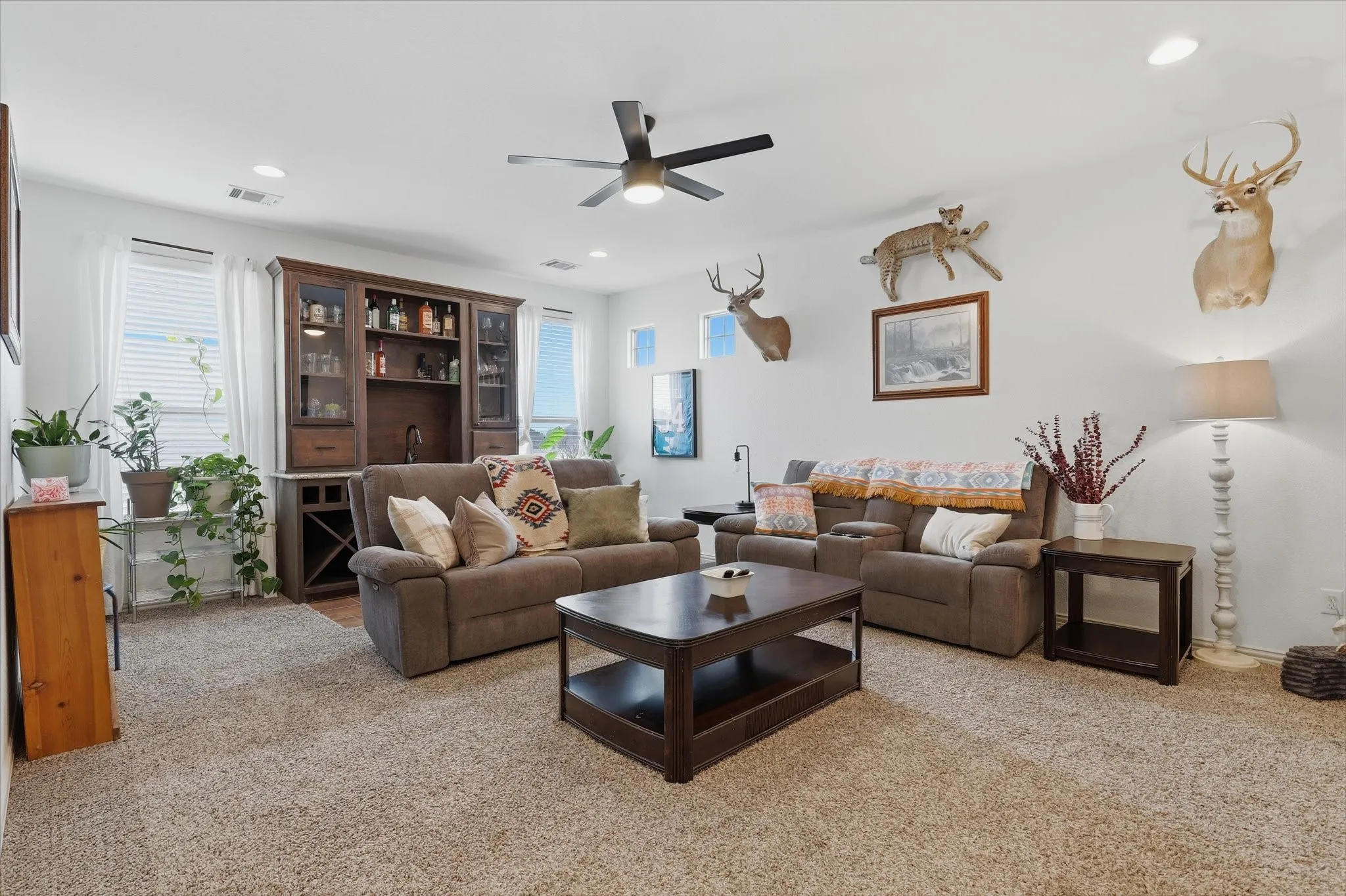 2nd Living Space/Game Room Upstairs