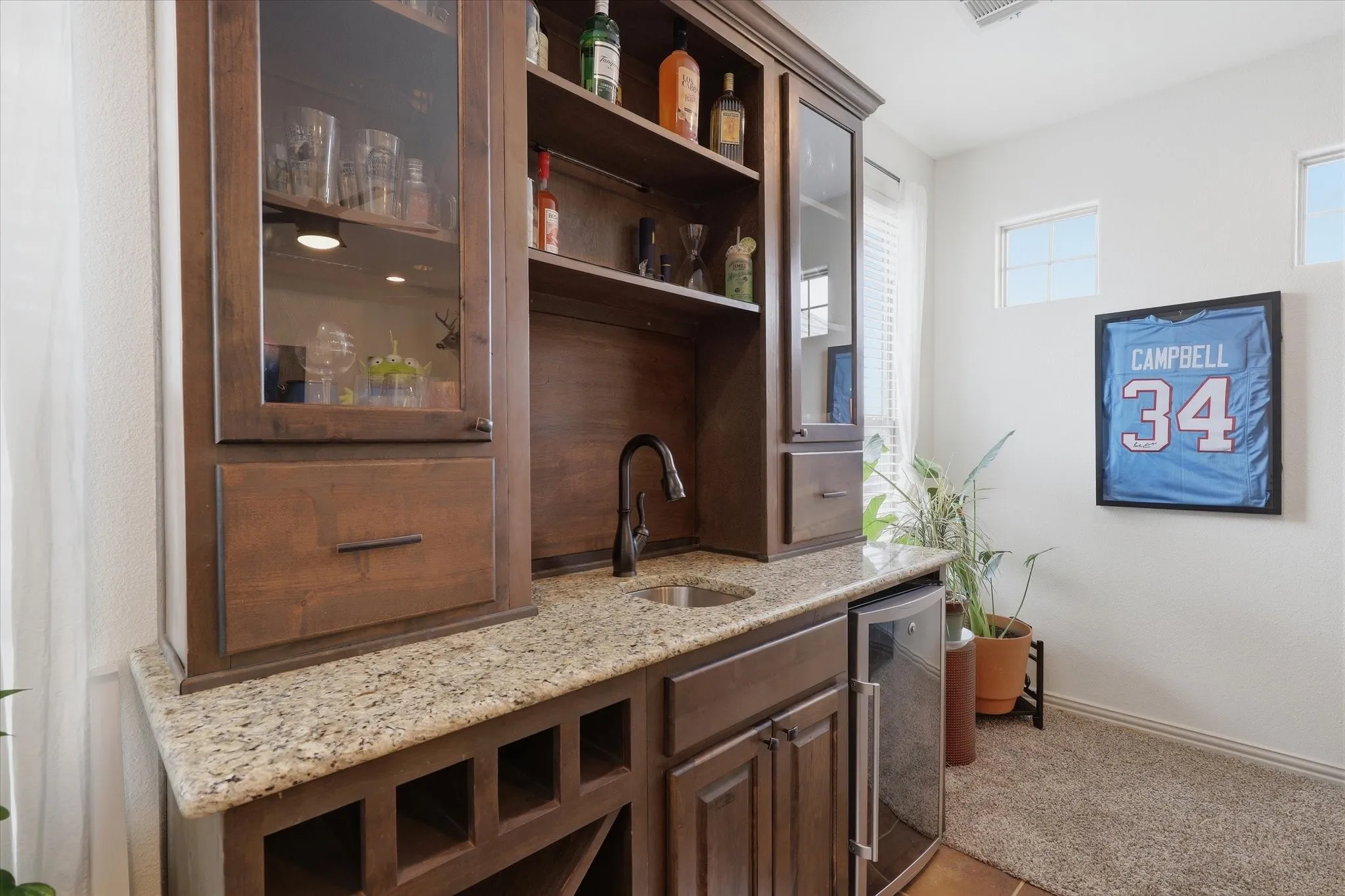Wet Bar Located in 2nd Living/Game Room