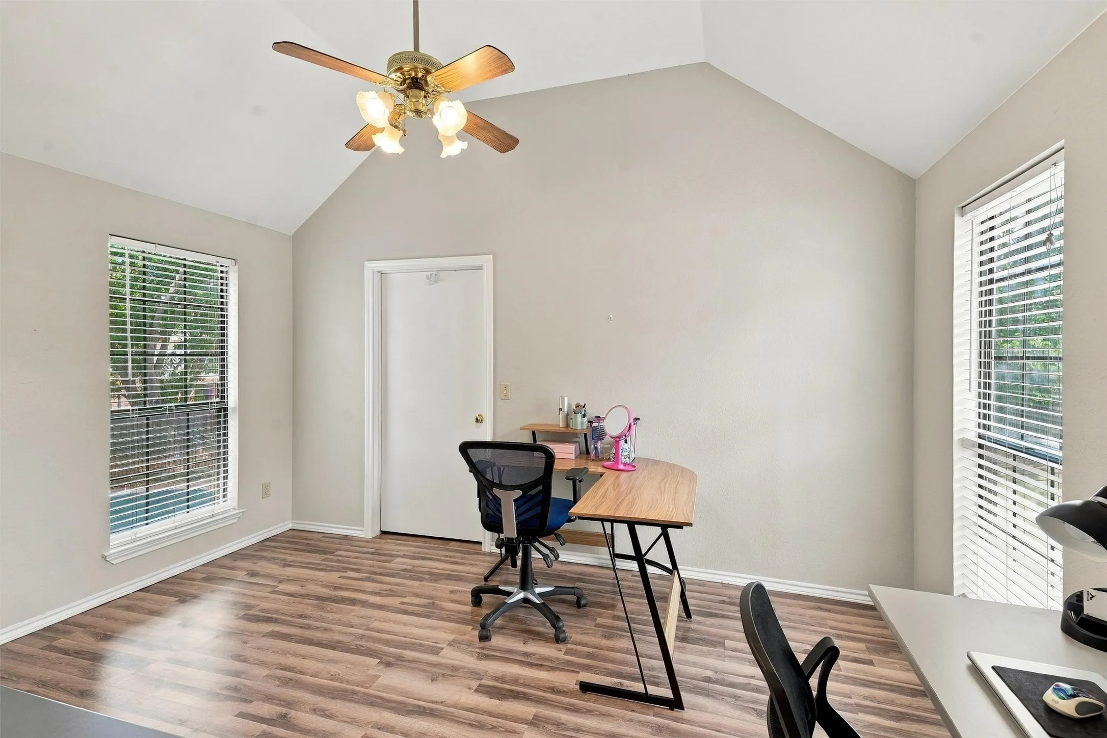 Great extra living space off of the primary bedroom - could be used as an office, a nursery, or a dressing room as it leads into one of the large closets in the primary bedroom