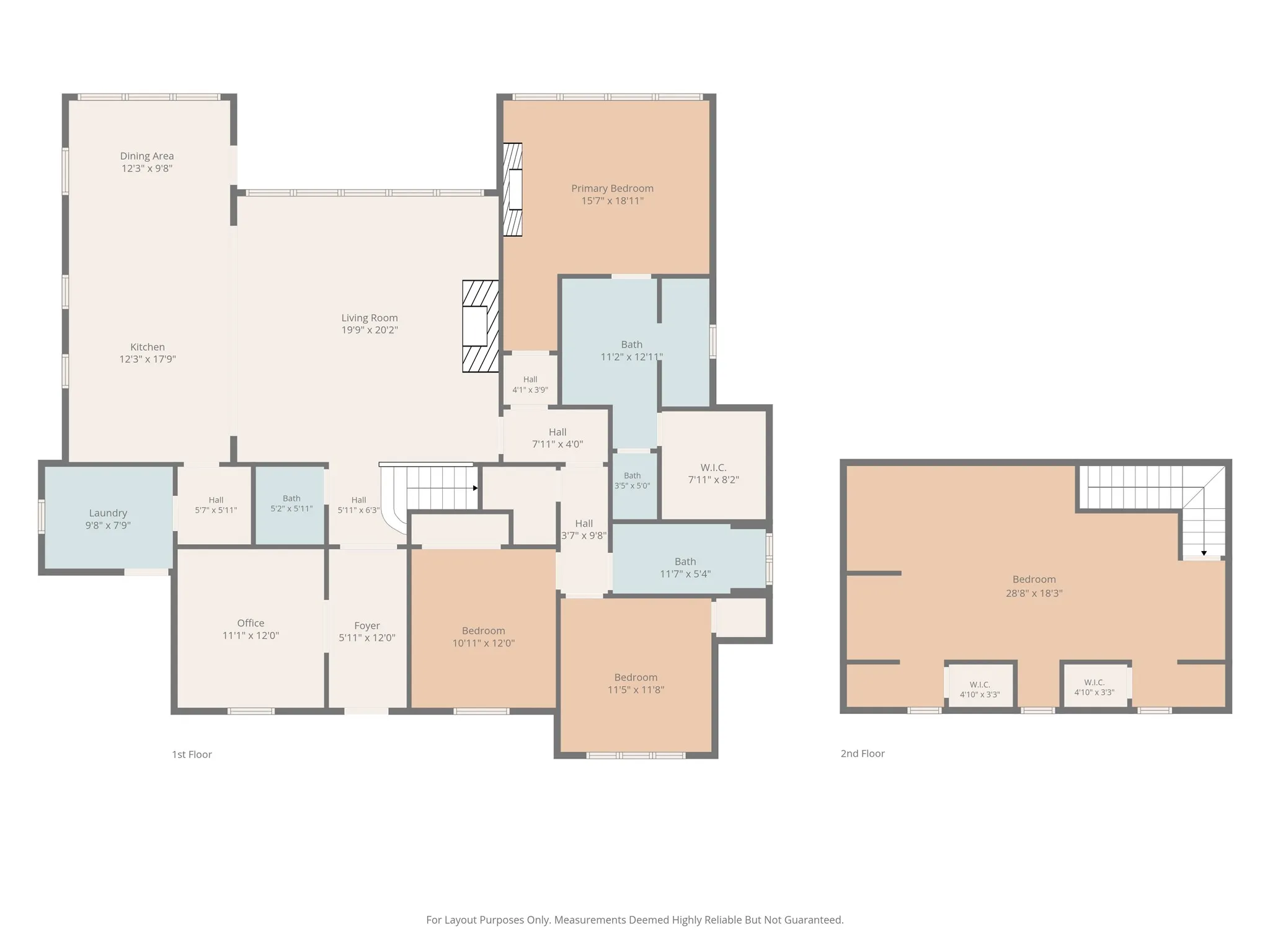 Main home floor plan