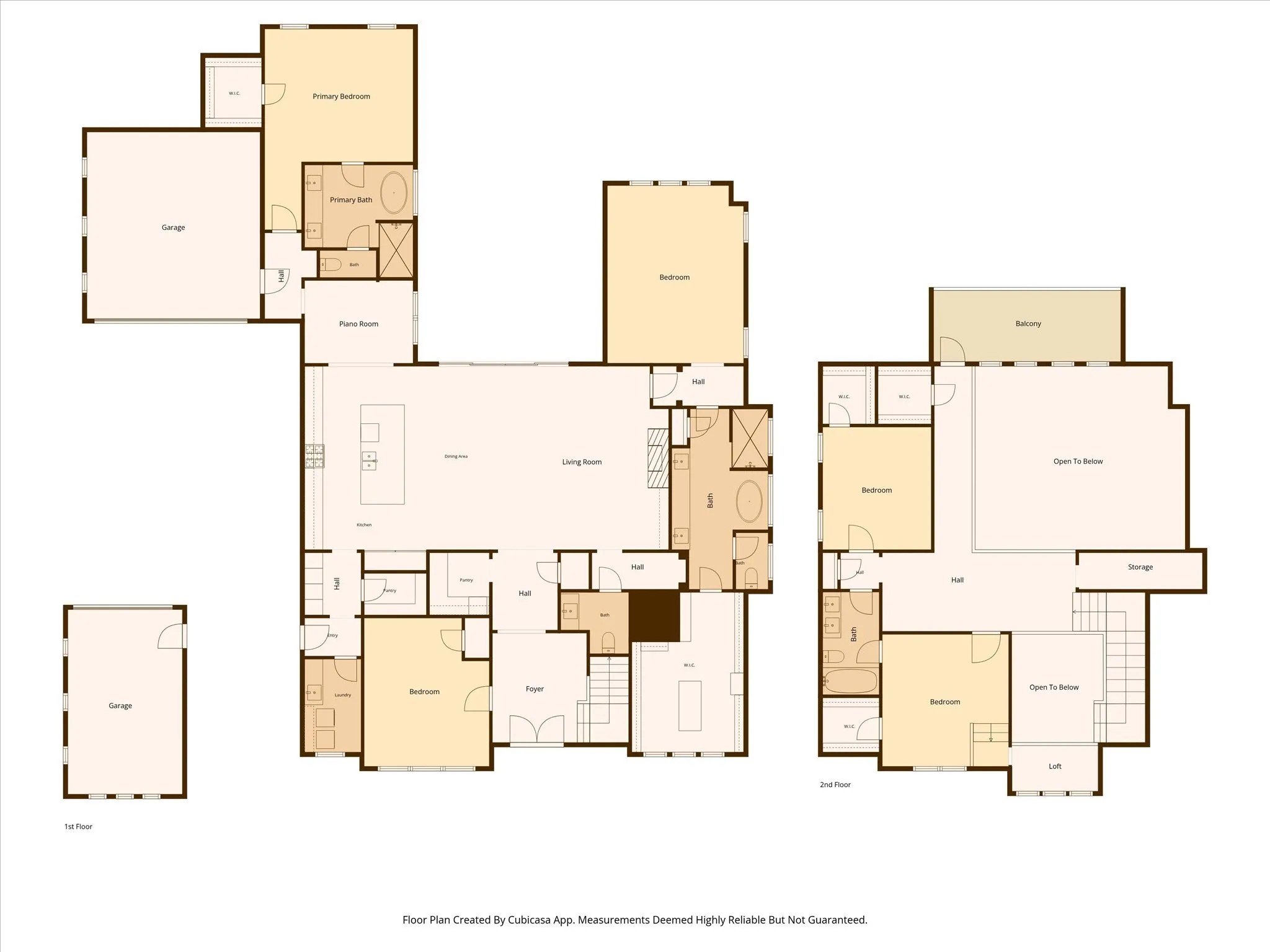View of room layout