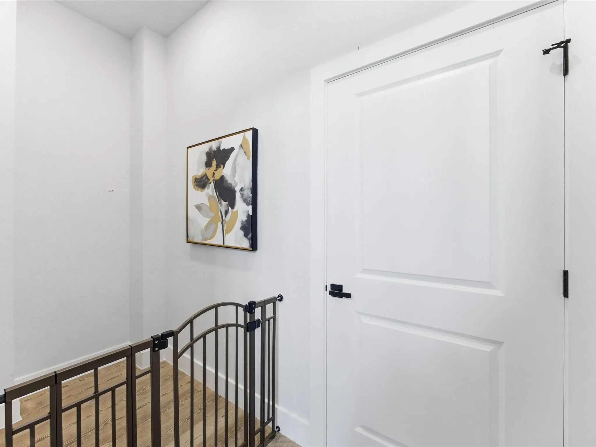Area off of Living Room where an elevator could be added.