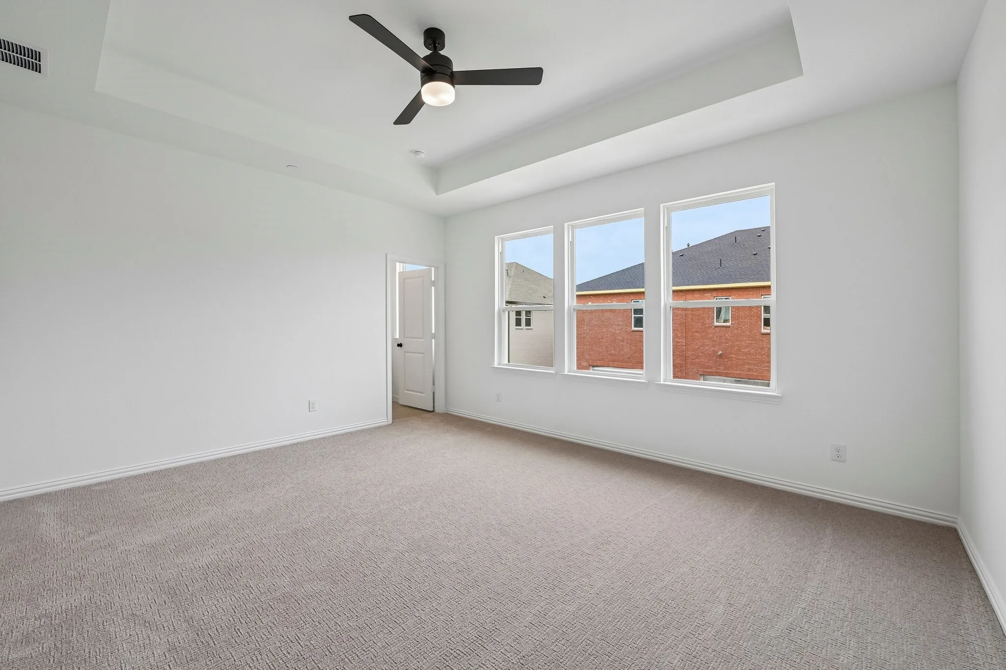 Featuring a neutral color palette, oversized windows and plush carpeting, your new owner's suite was designed for rest and relaxation!