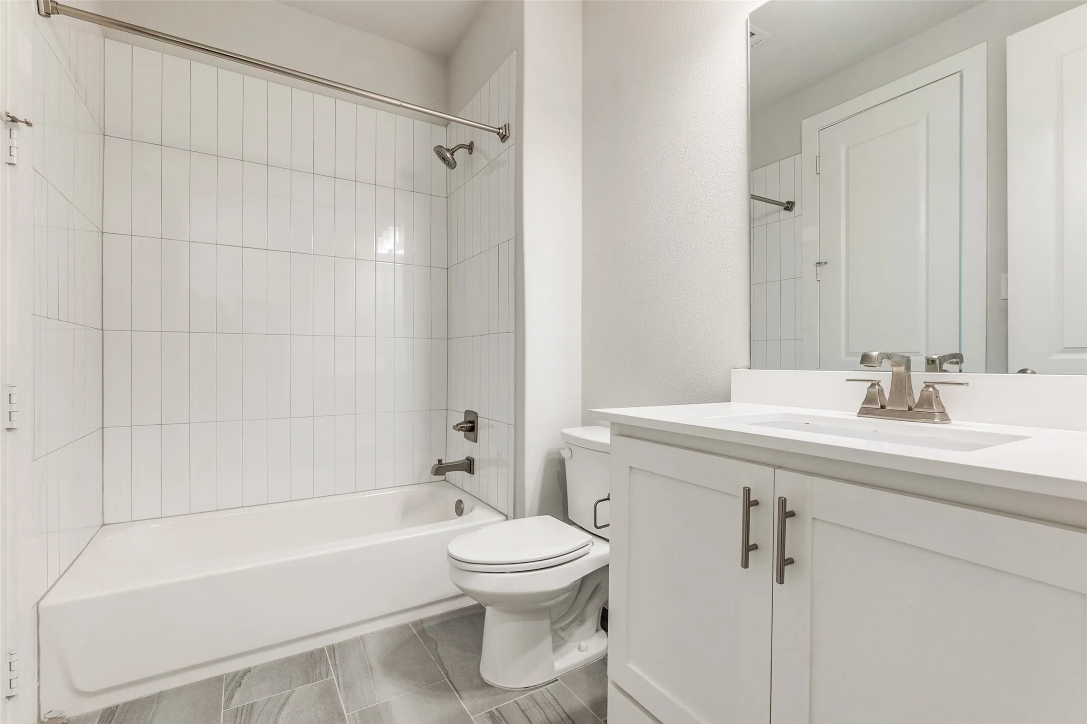 All bedrooms include walk in closets and their own bathroom.