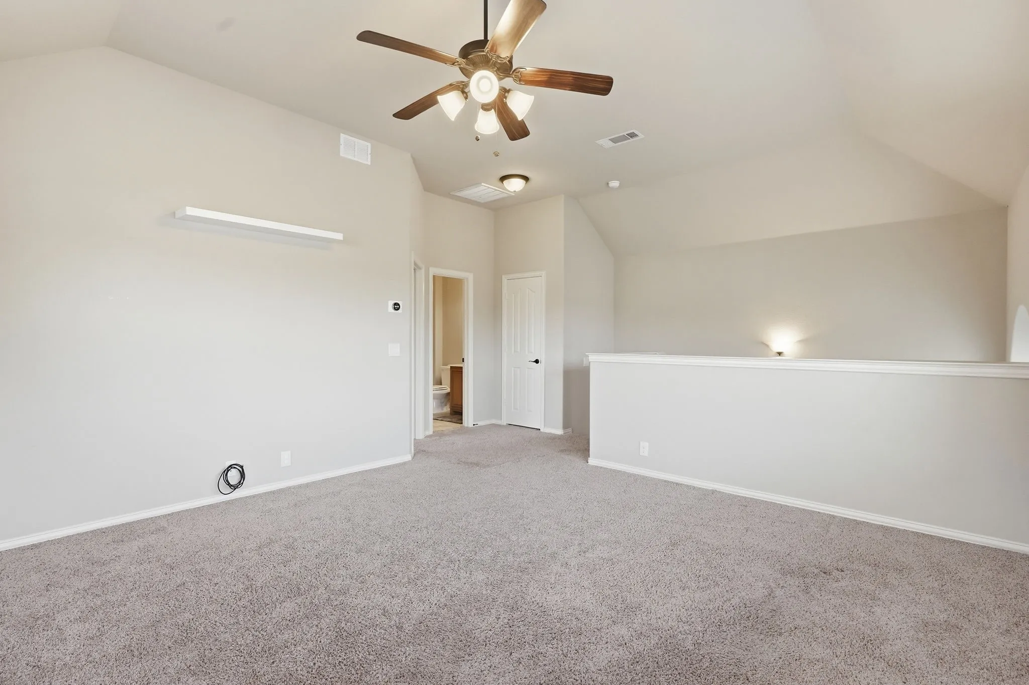 Amazing flex space for a media room, game room or lounge area
