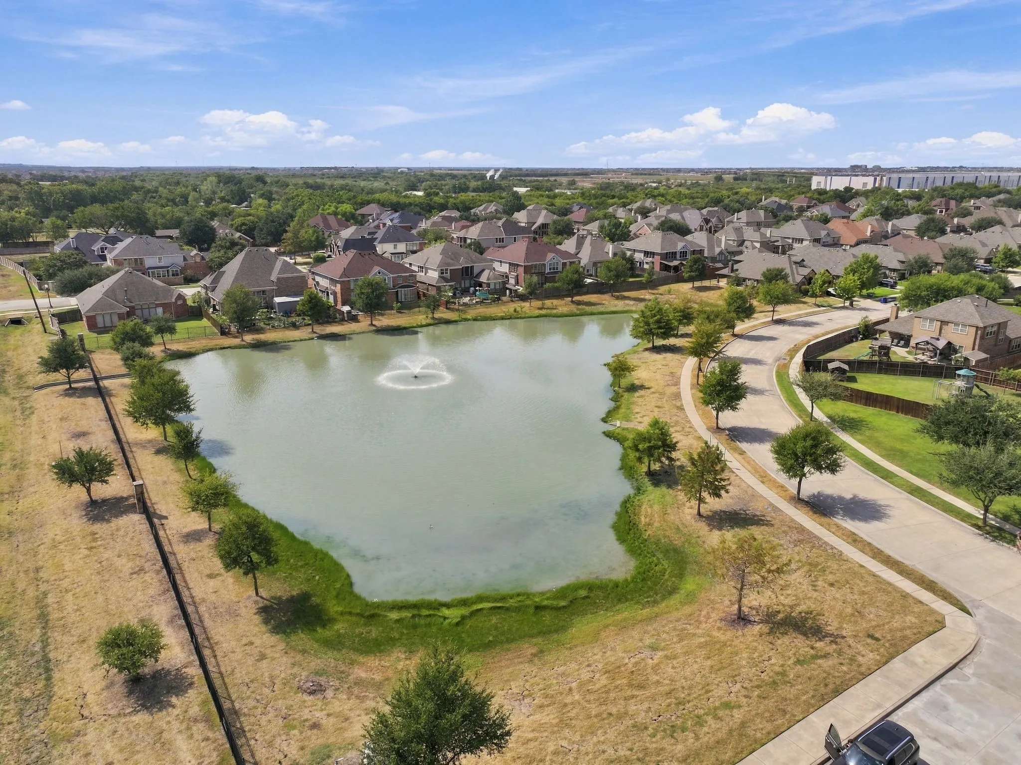 Neighborhood pond