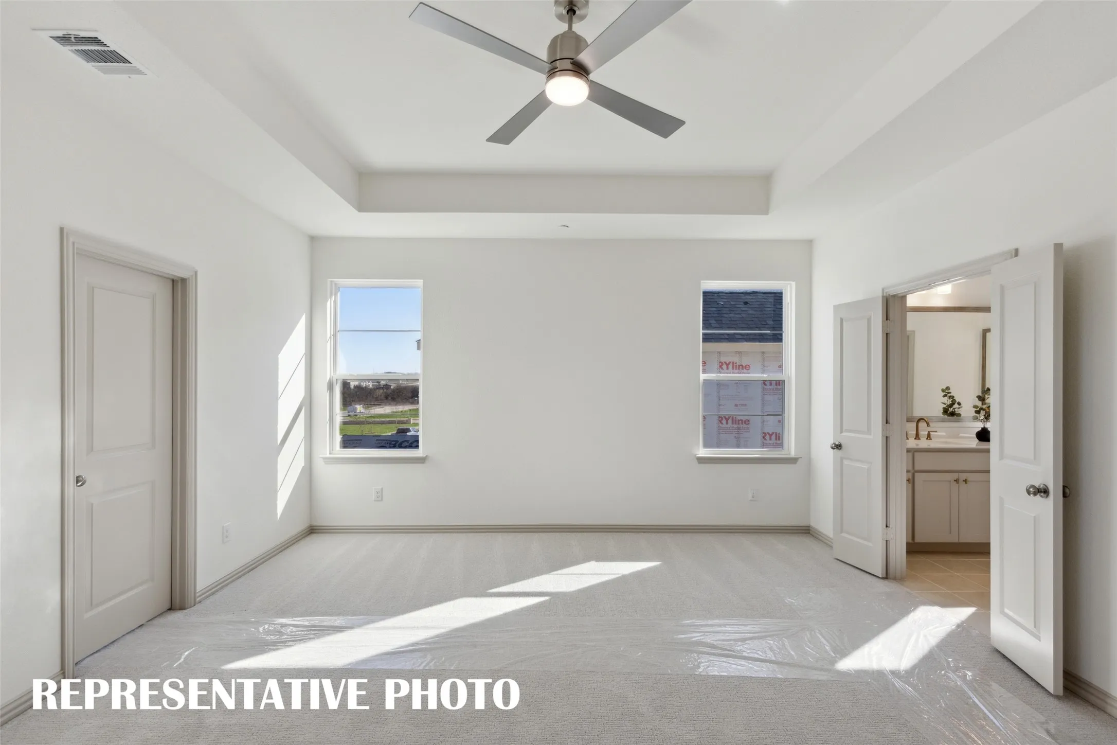 You will fall in love with this dreamy owners suite!  REPRESENTATIVE PHOTO