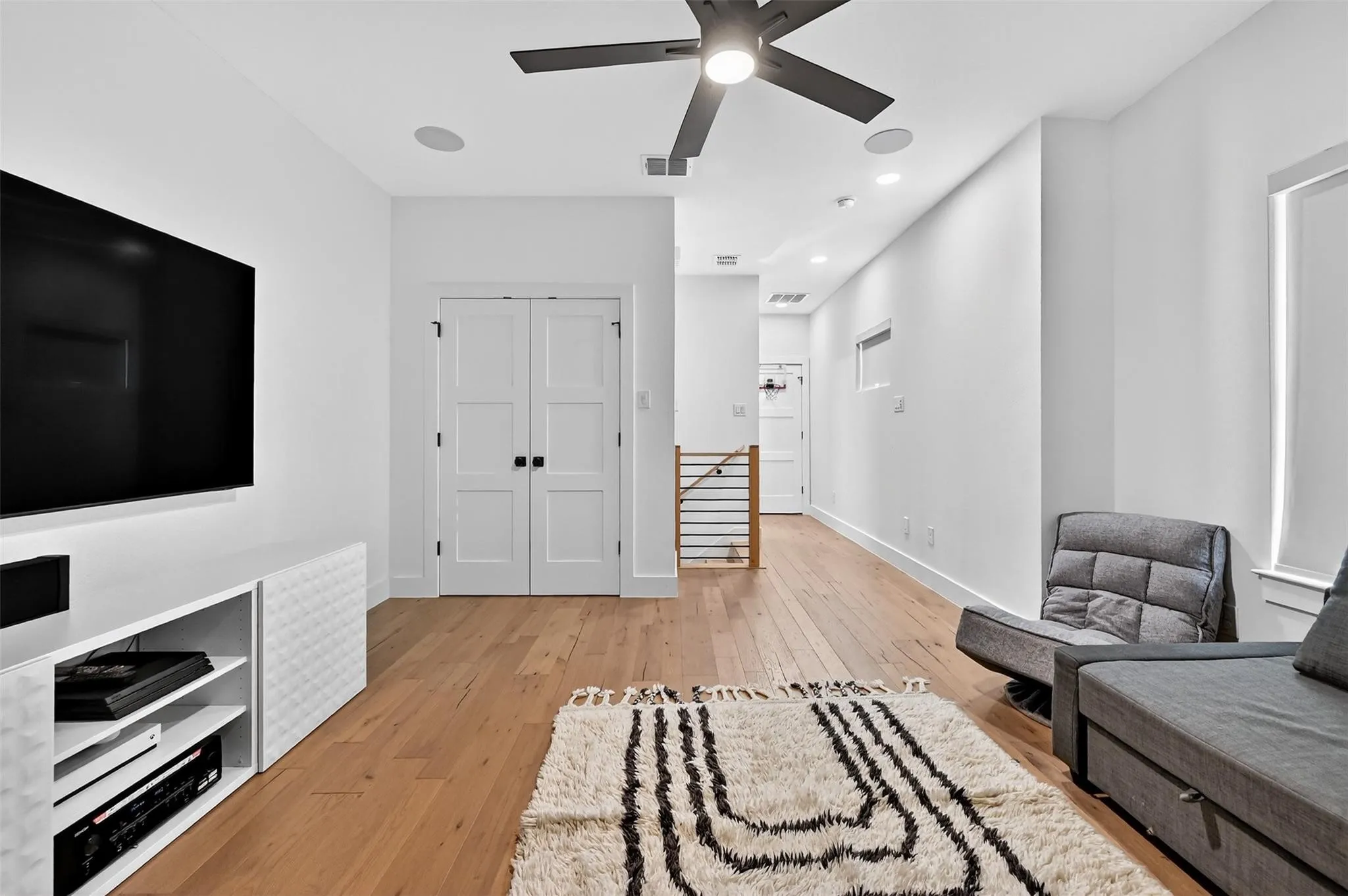 Upstairs bonus room above the garage