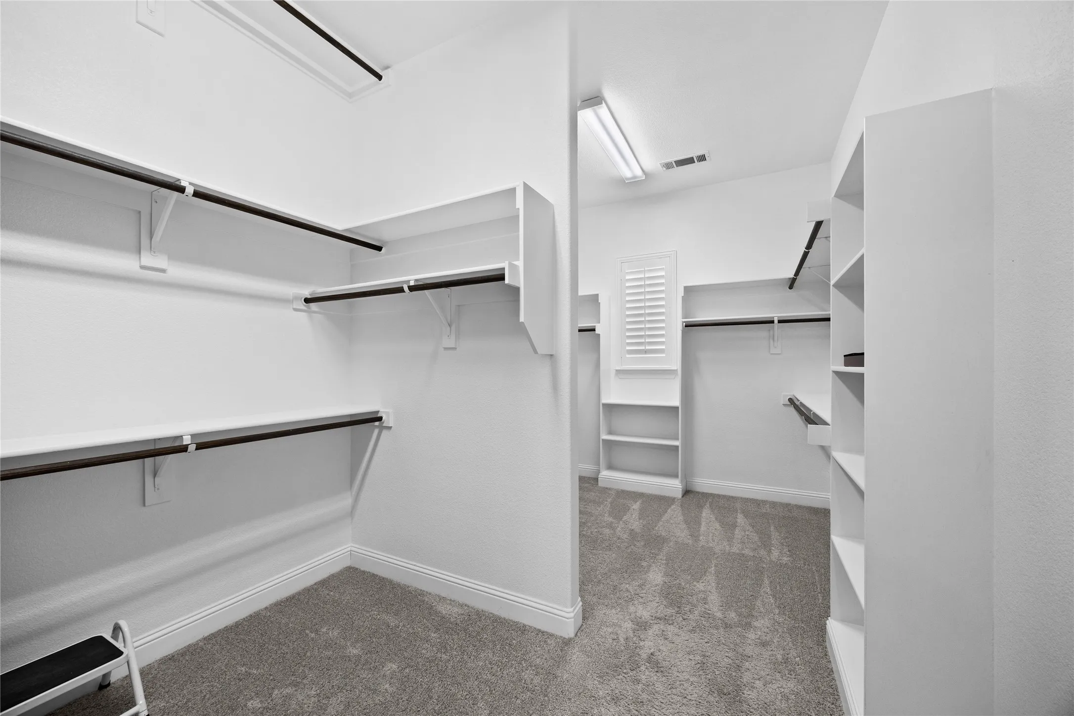 Main primary oversized walk in closet