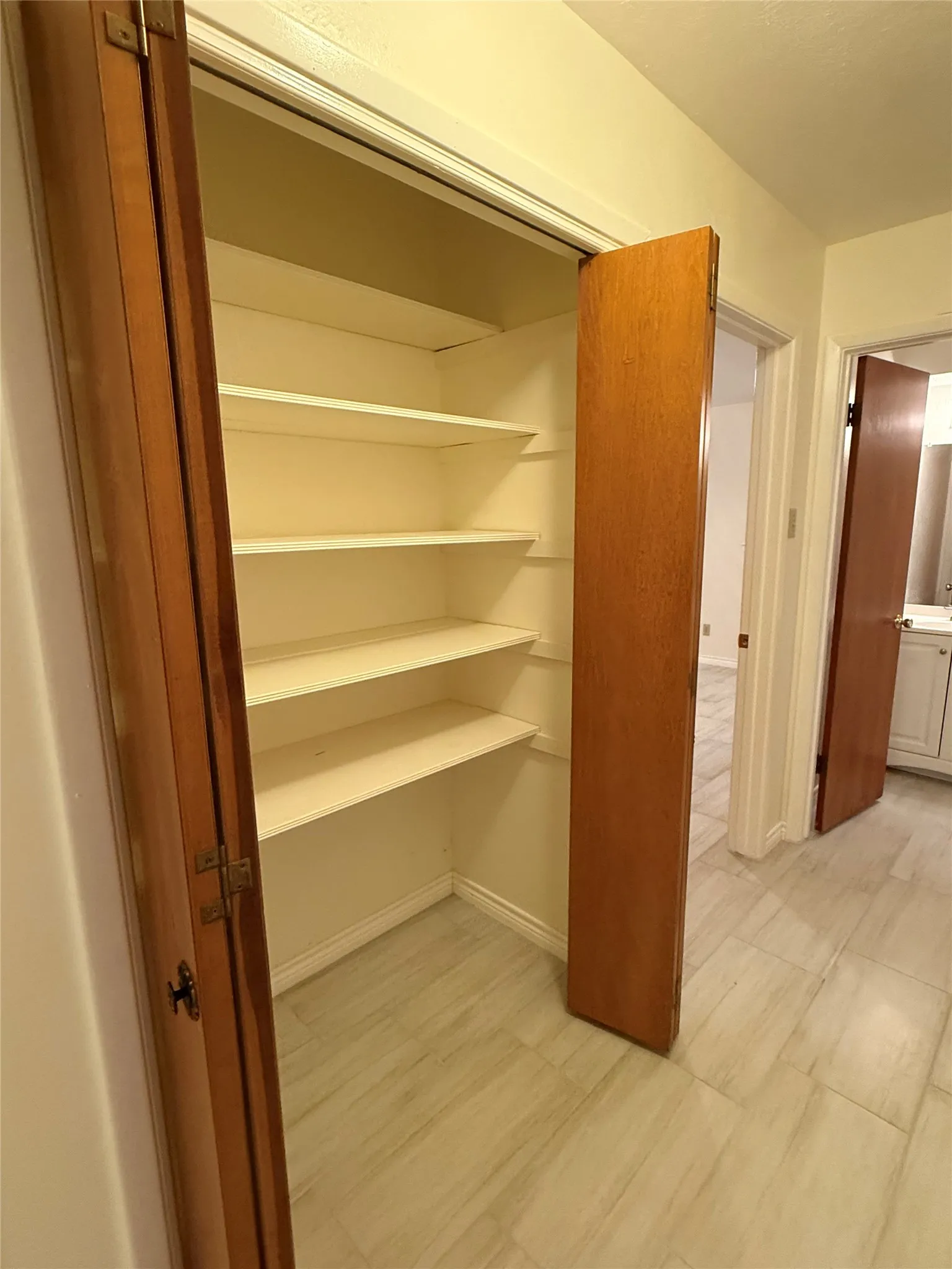 View of closet