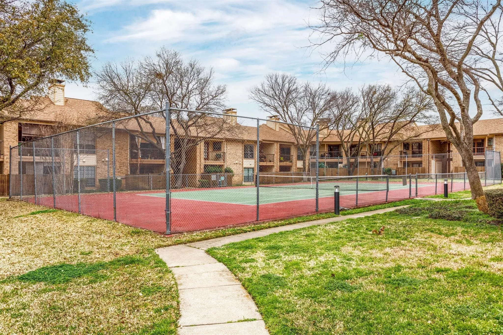 Tennis courts available for use by owners, tenants and guests.