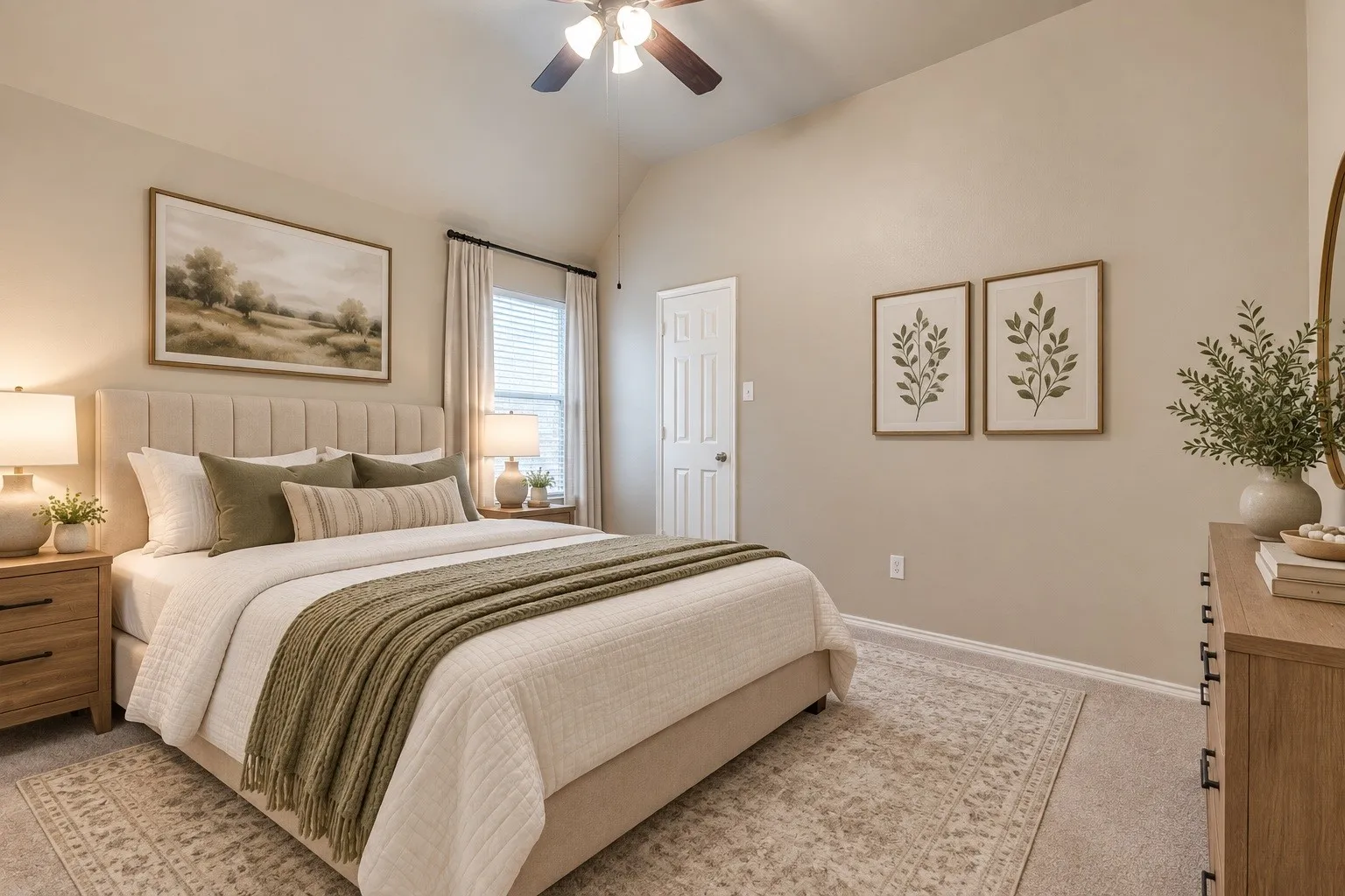Bedroom 3 - Virtually staged using AI