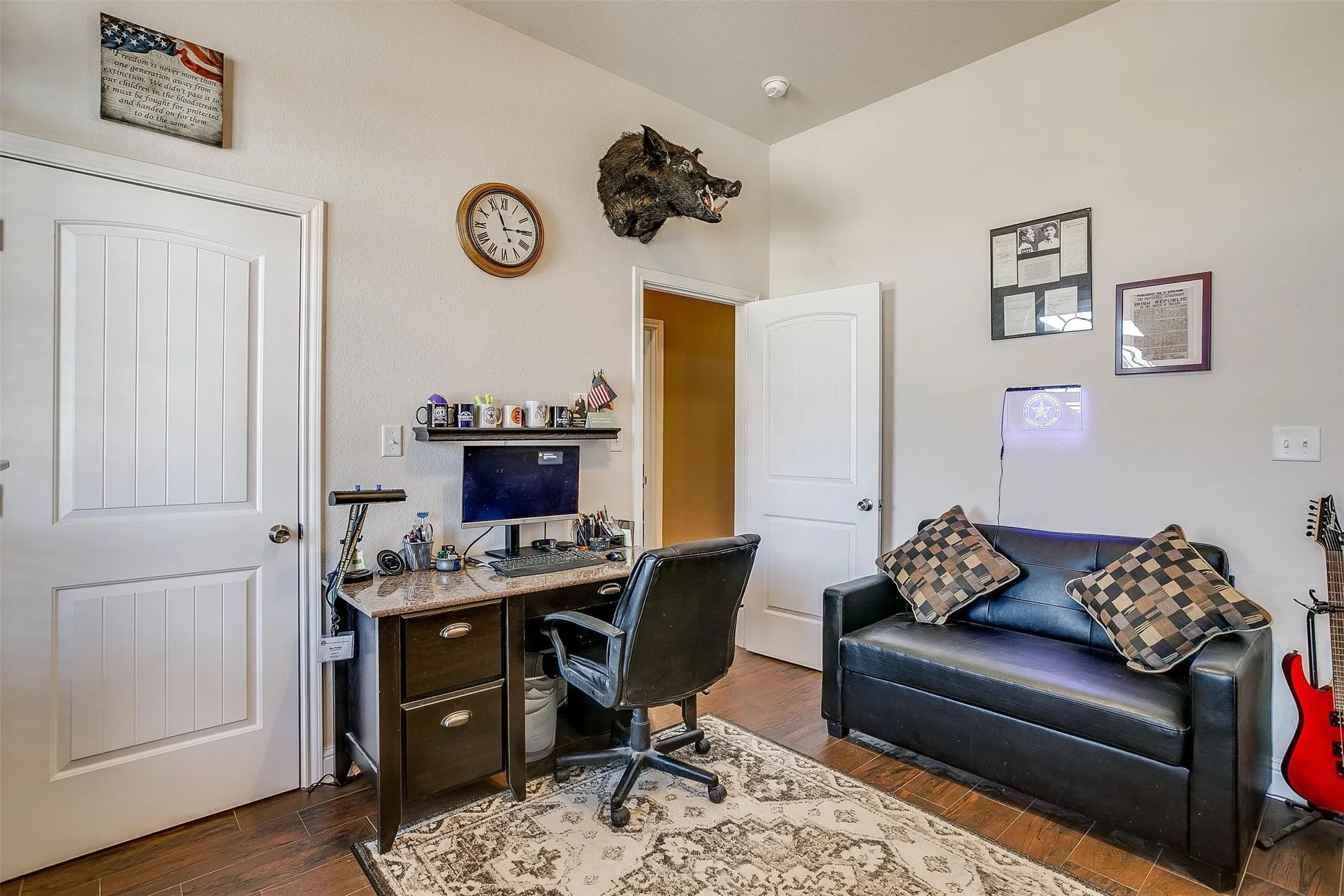 Wood-finish flooring