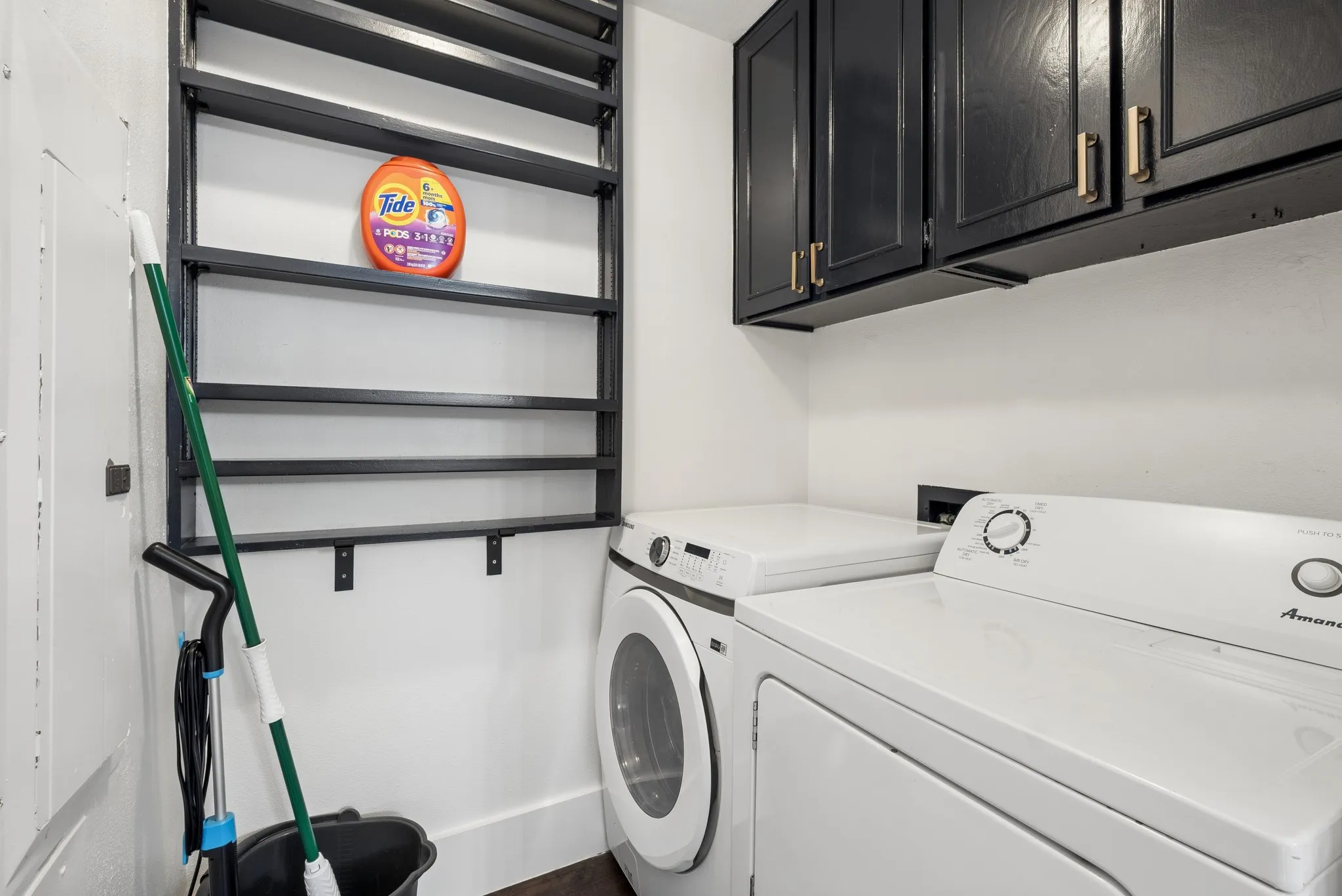 laundry room washer and dryer included