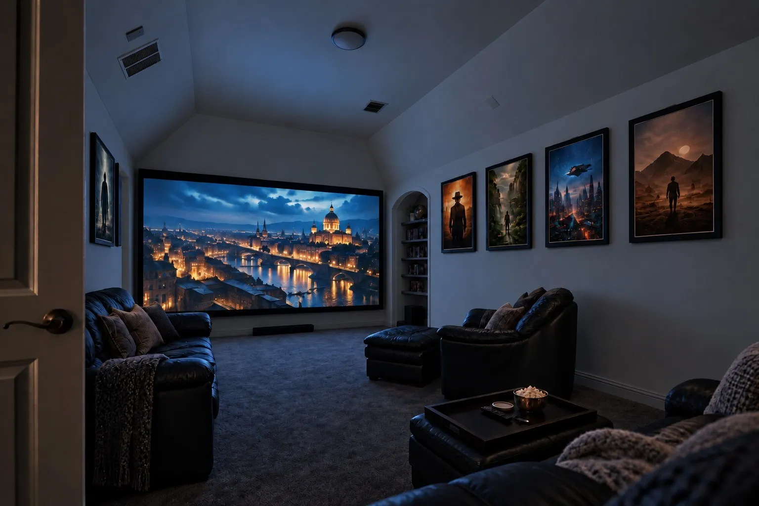 Media room (AI enhanced)