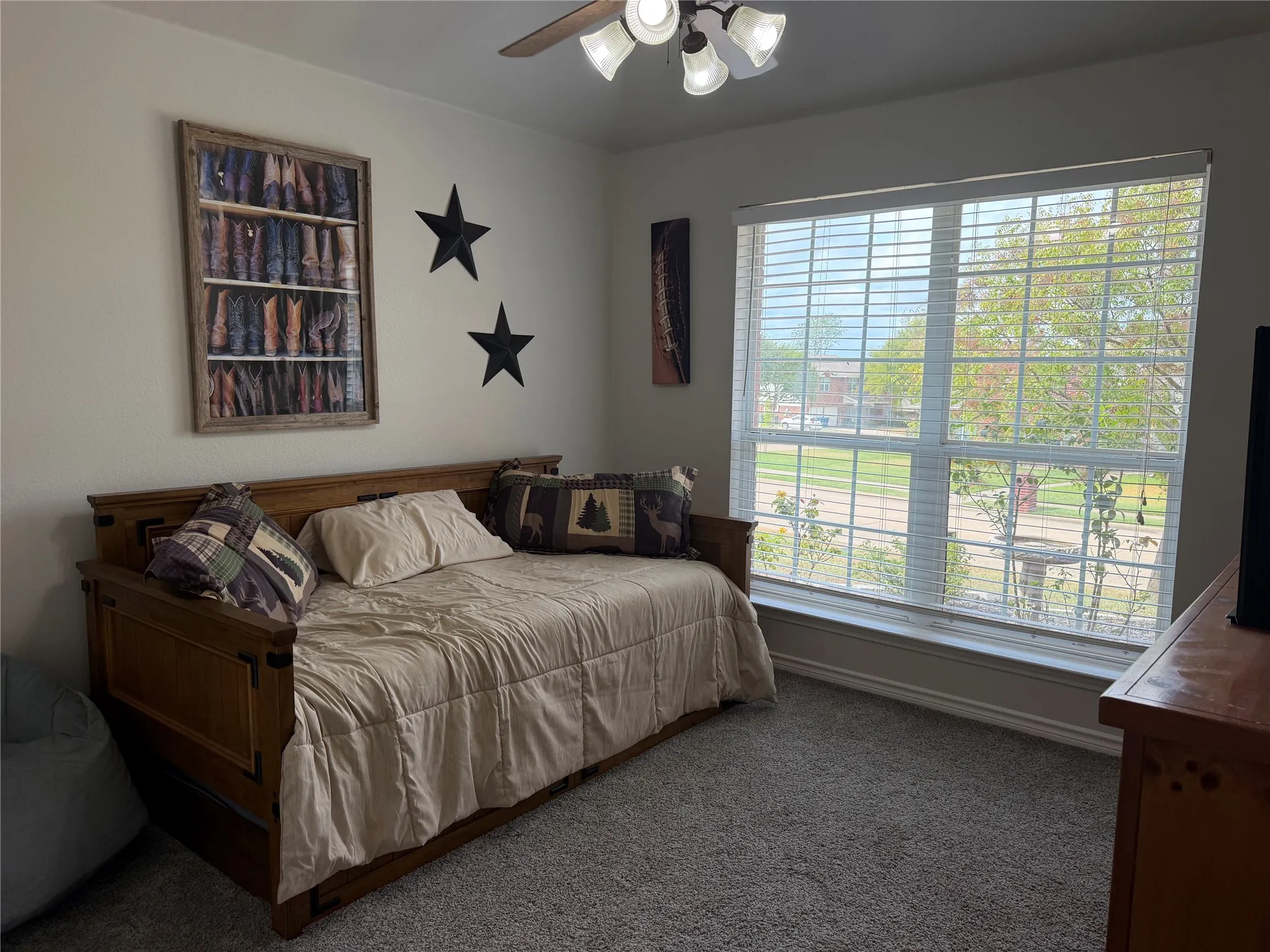 Third of Four Bedrooms with Walk-In Closet