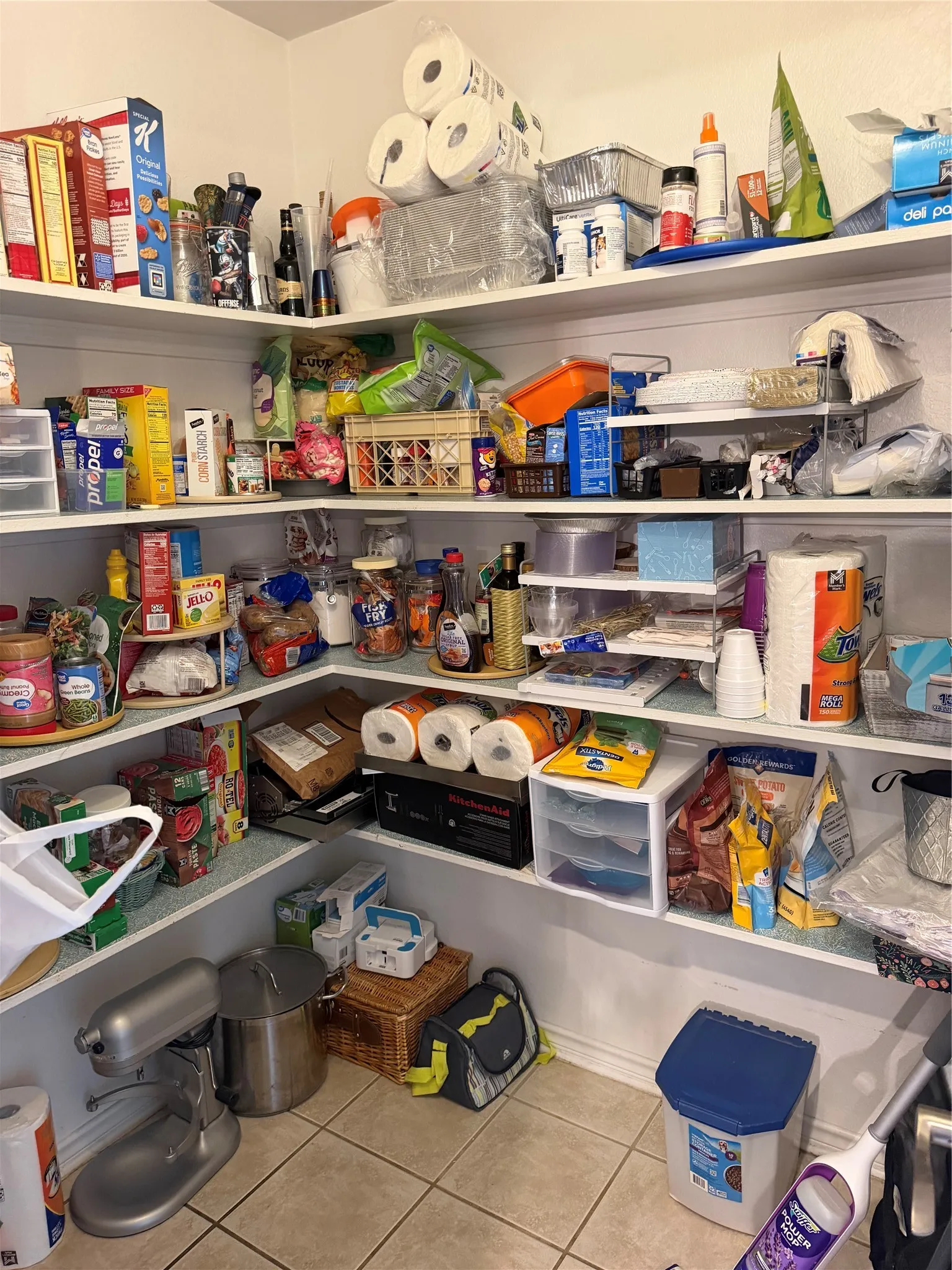 Huge Walk-In Pantry