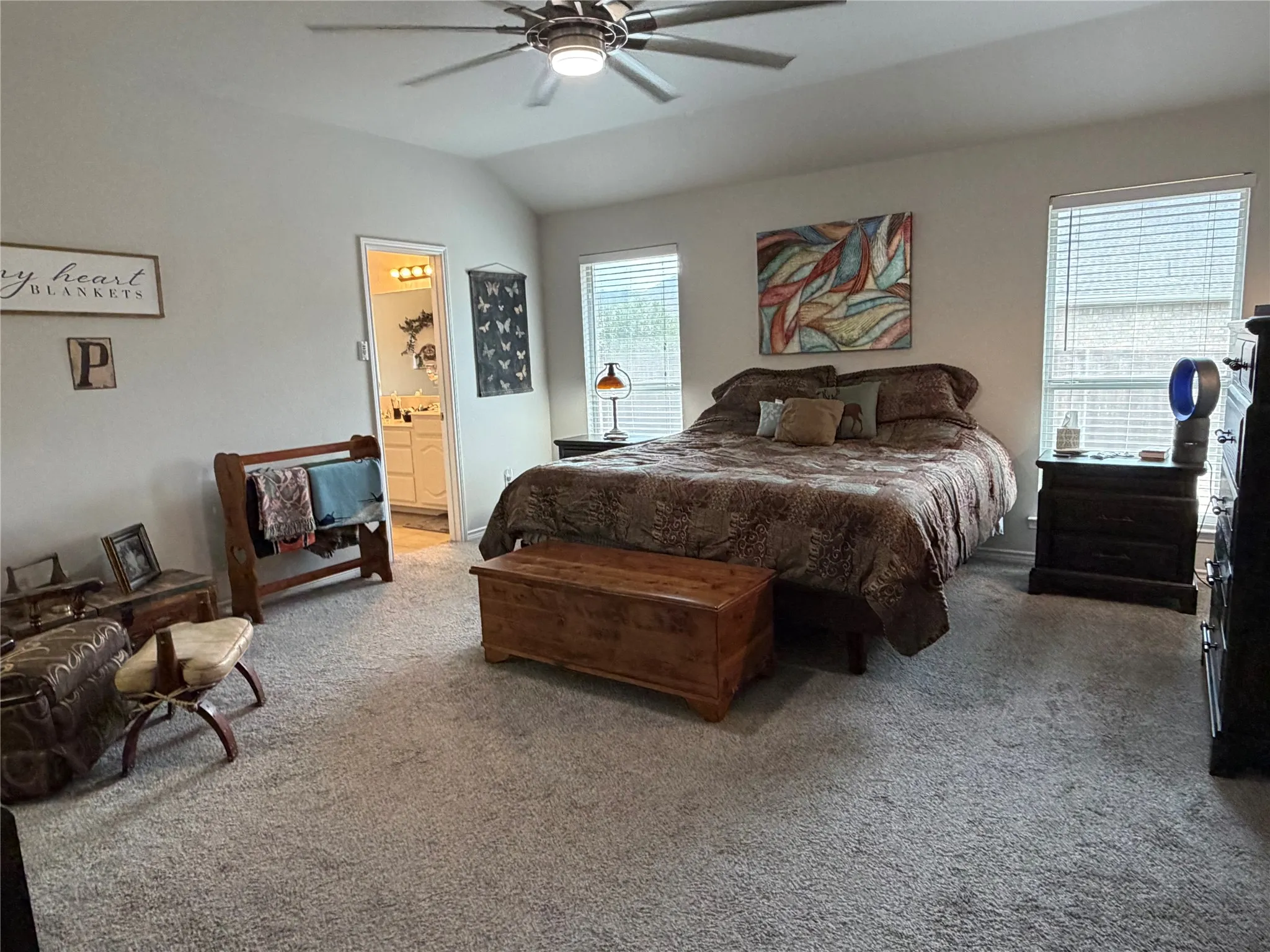 Retreating to the Primary Suite is a True Joy, Featuring a Wonderfully Spacious Sitting Area