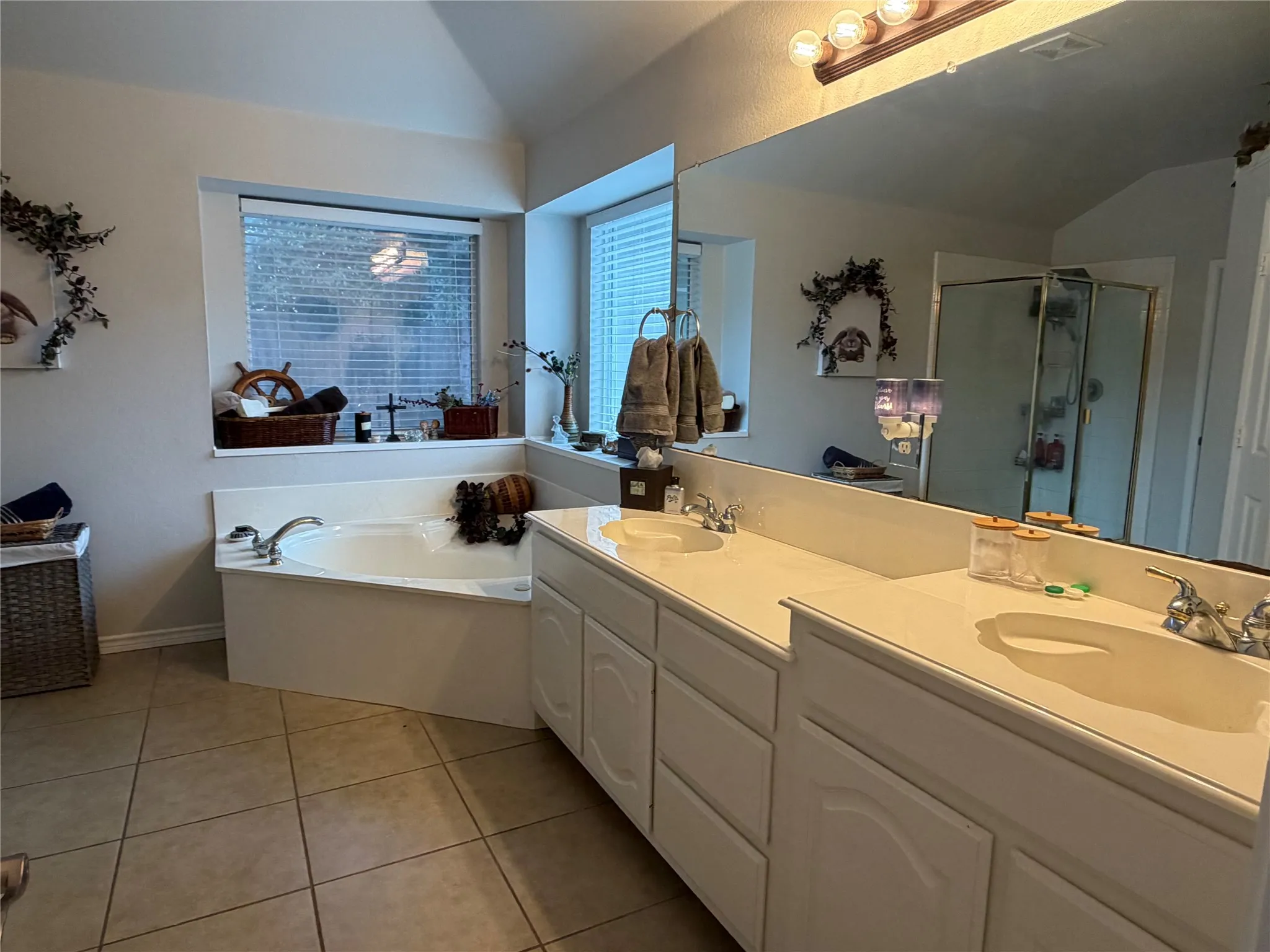 The Large En-Suite Bathroom Offers Plenty of Extra Space to Add Your Own Decorative Furniture and Personal Touches