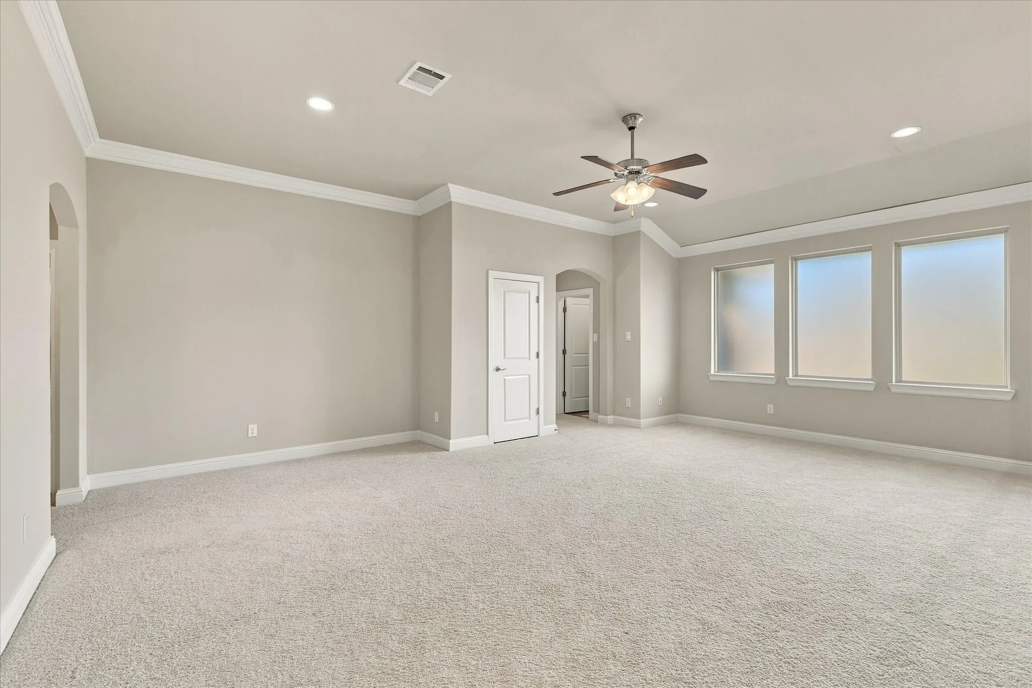 Upstairs game room