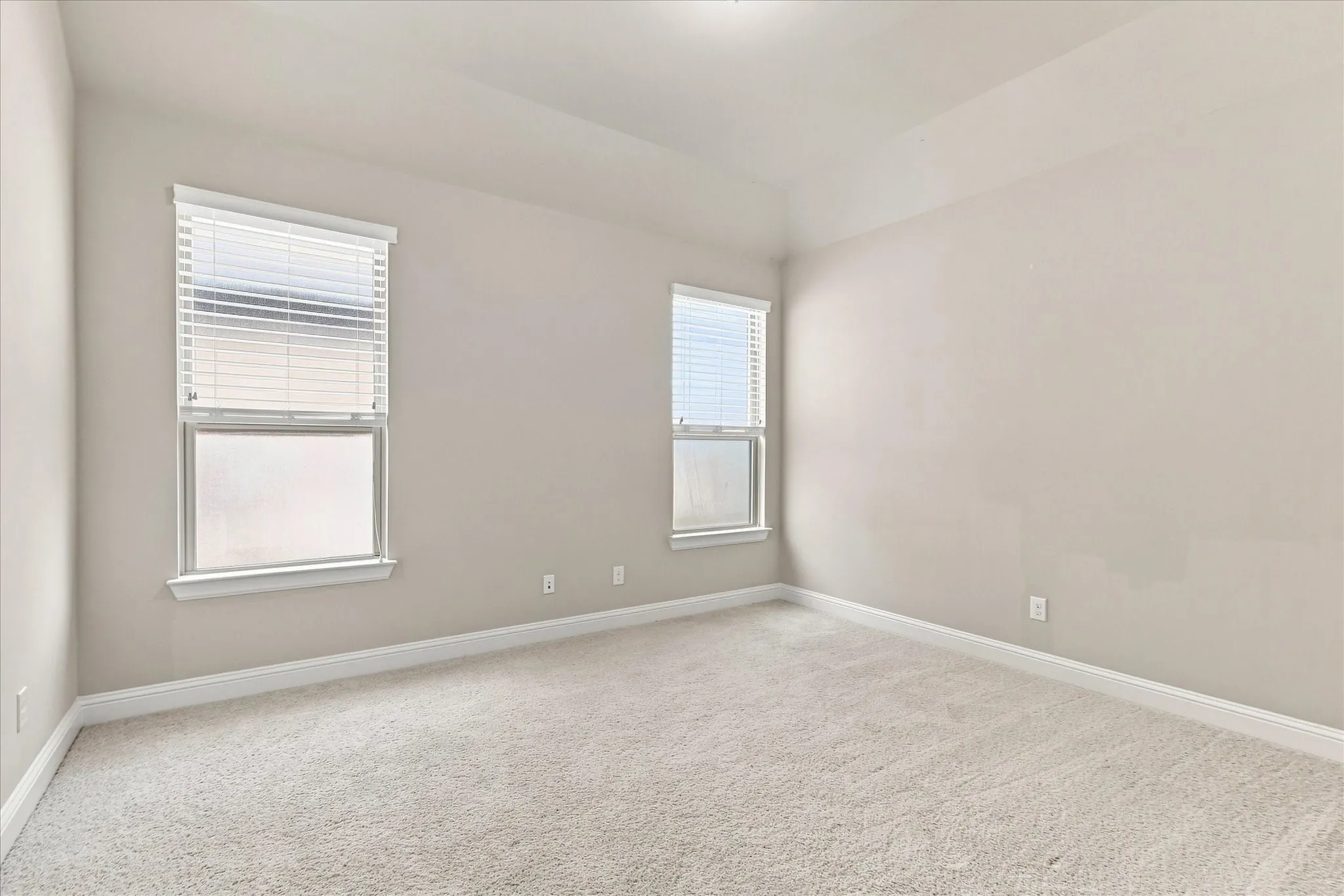 Upstairs bedroom with walk-in closet