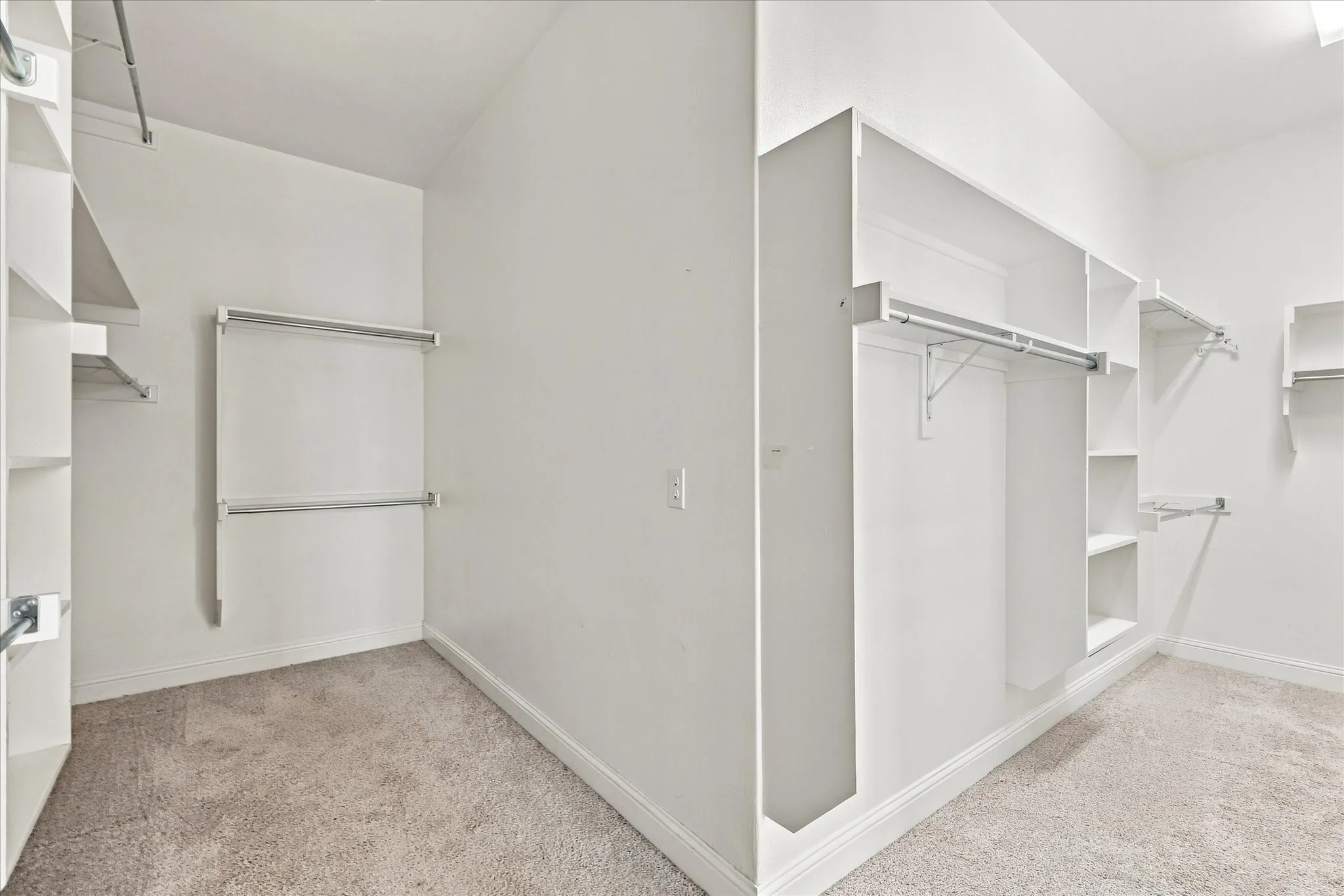 Huge walk-in primary closet