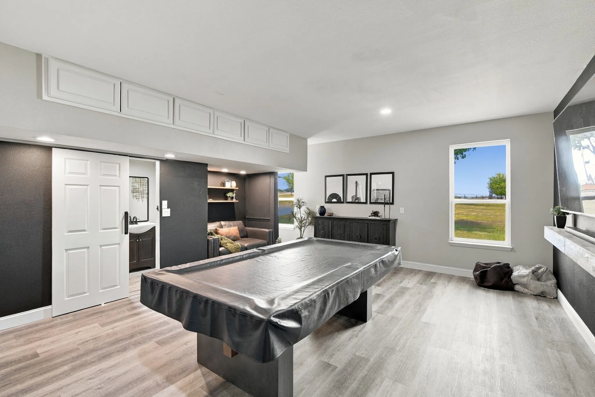 Would also a great guest room with private entrance and full bath