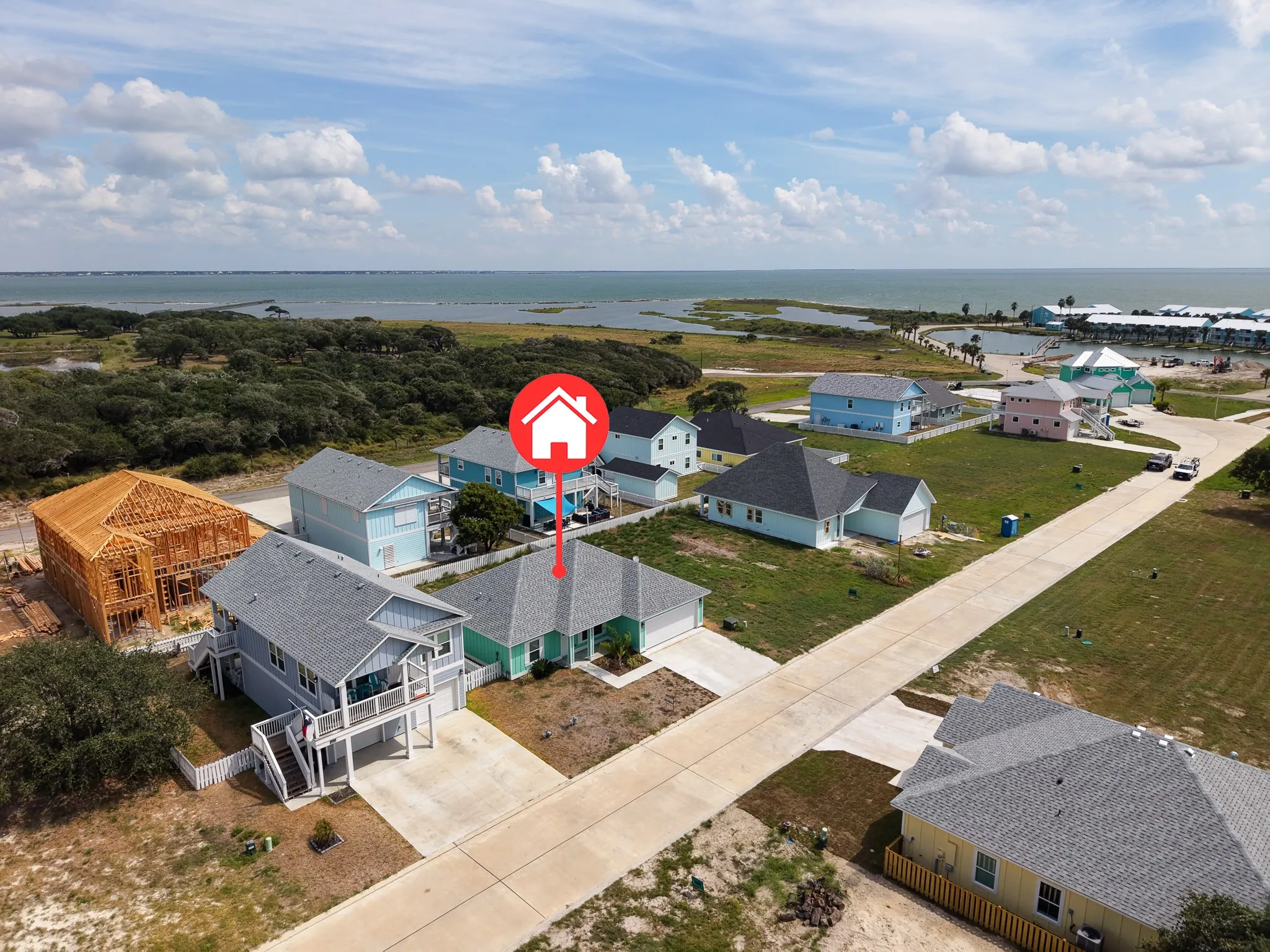 Single Family Residence For Rent in Aransas County , 136 Breezeway Drive, Rockport, Texas 78382, 3 Bedroom, 2 Bathroom, 2 Garage spaces, 1,330 Sqft, built in 2023, mls#21399873, Real Estate Agent in Rockport, Homes For Rent in Aransas county, Homes For Rent in Rockport, Realtor in Rockport Texas, Real Estate Brokerage Independent Realty Texas, Luminita Cordes Realtor