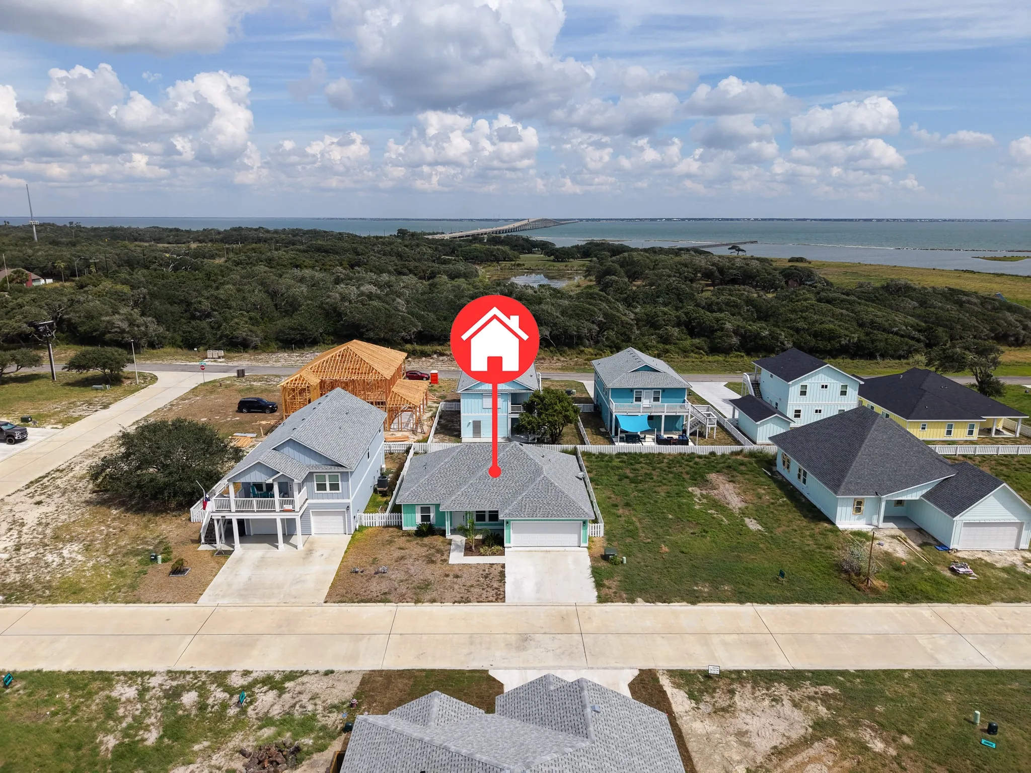Single Family Residence For Rent in Aransas County , 136 Breezeway Drive, Rockport, Texas 78382, 3 Bedroom, 2 Bathroom, 2 Garage spaces, 1,330 Sqft, built in 2023, mls#21399873, Real Estate Agent in Rockport, Homes For Rent in Aransas county, Homes For Rent in Rockport, Realtor in Rockport Texas, Real Estate Brokerage Independent Realty Texas, Luminita Cordes Realtor