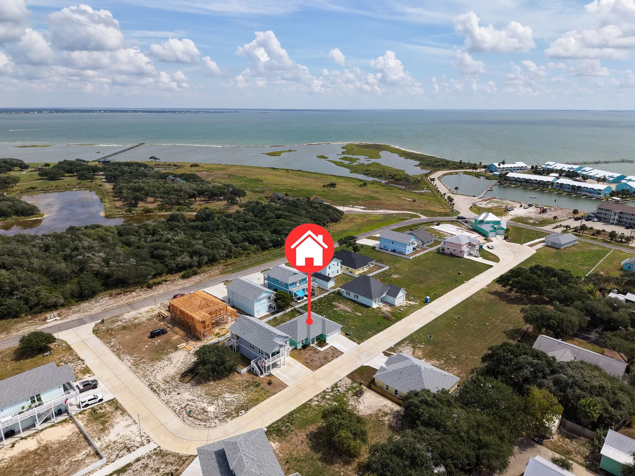 Single Family Residence For Rent in Aransas County , 136 Breezeway Drive, Rockport, Texas 78382, 3 Bedroom, 2 Bathroom, 2 Garage spaces, 1,330 Sqft, built in 2023, mls#21399873, Real Estate Agent in Rockport, Homes For Rent in Aransas county, Homes For Rent in Rockport, Realtor in Rockport Texas, Real Estate Brokerage Independent Realty Texas, Luminita Cordes Realtor
