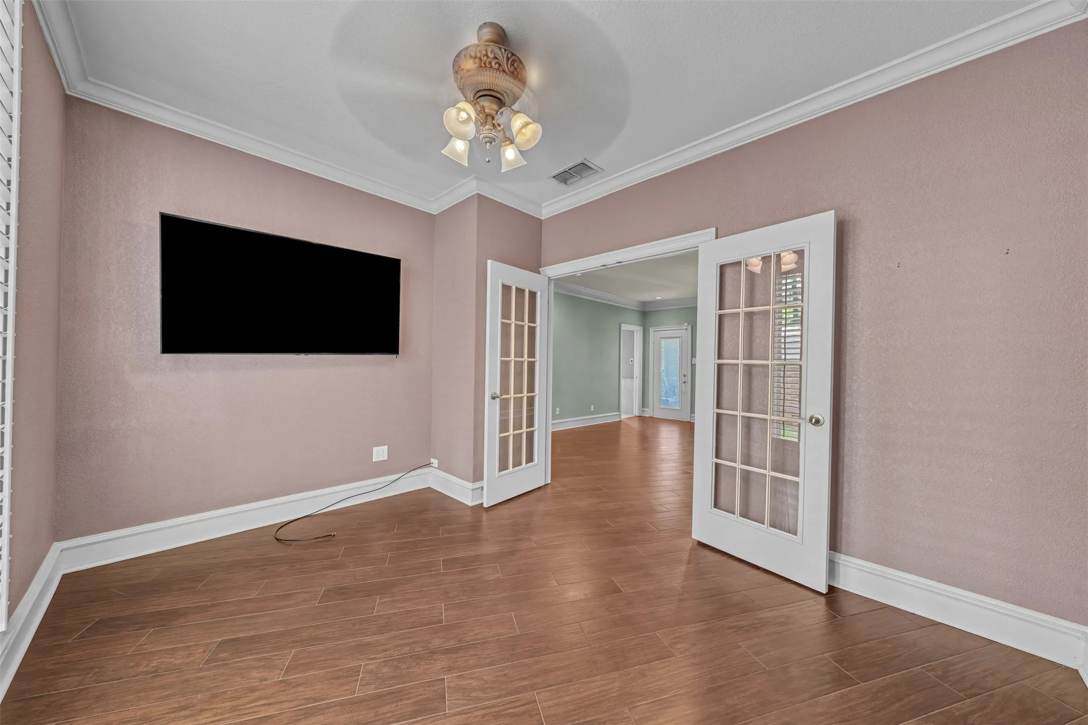 Study/TV area off Primary Bedroom