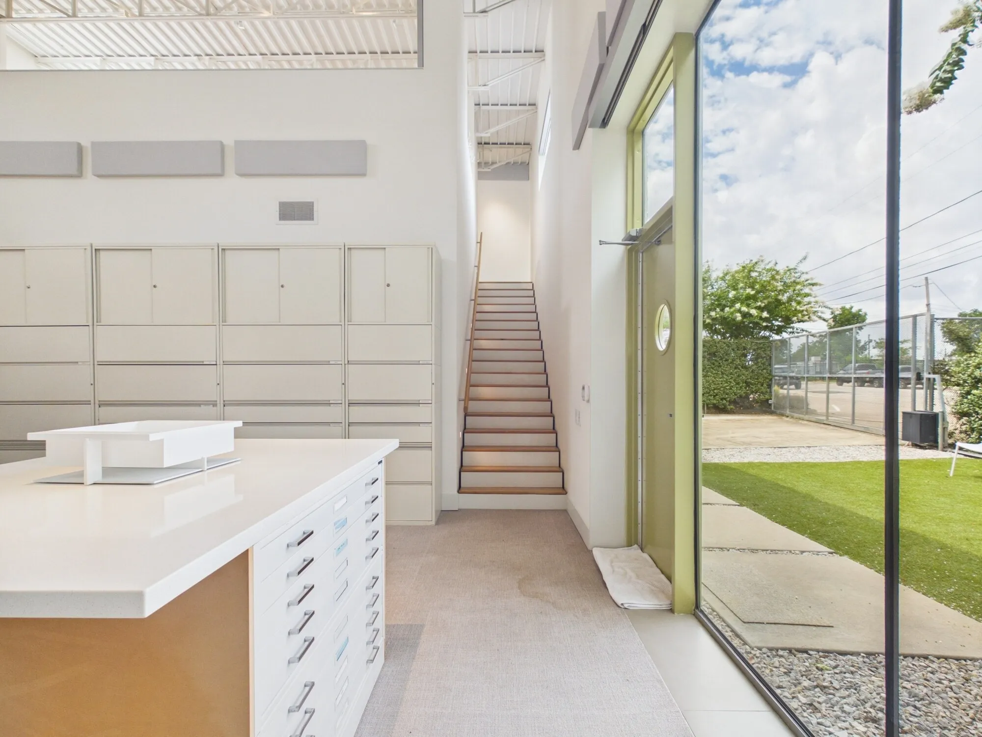 Workshop Area / Stairs to 2nd Floor Suite