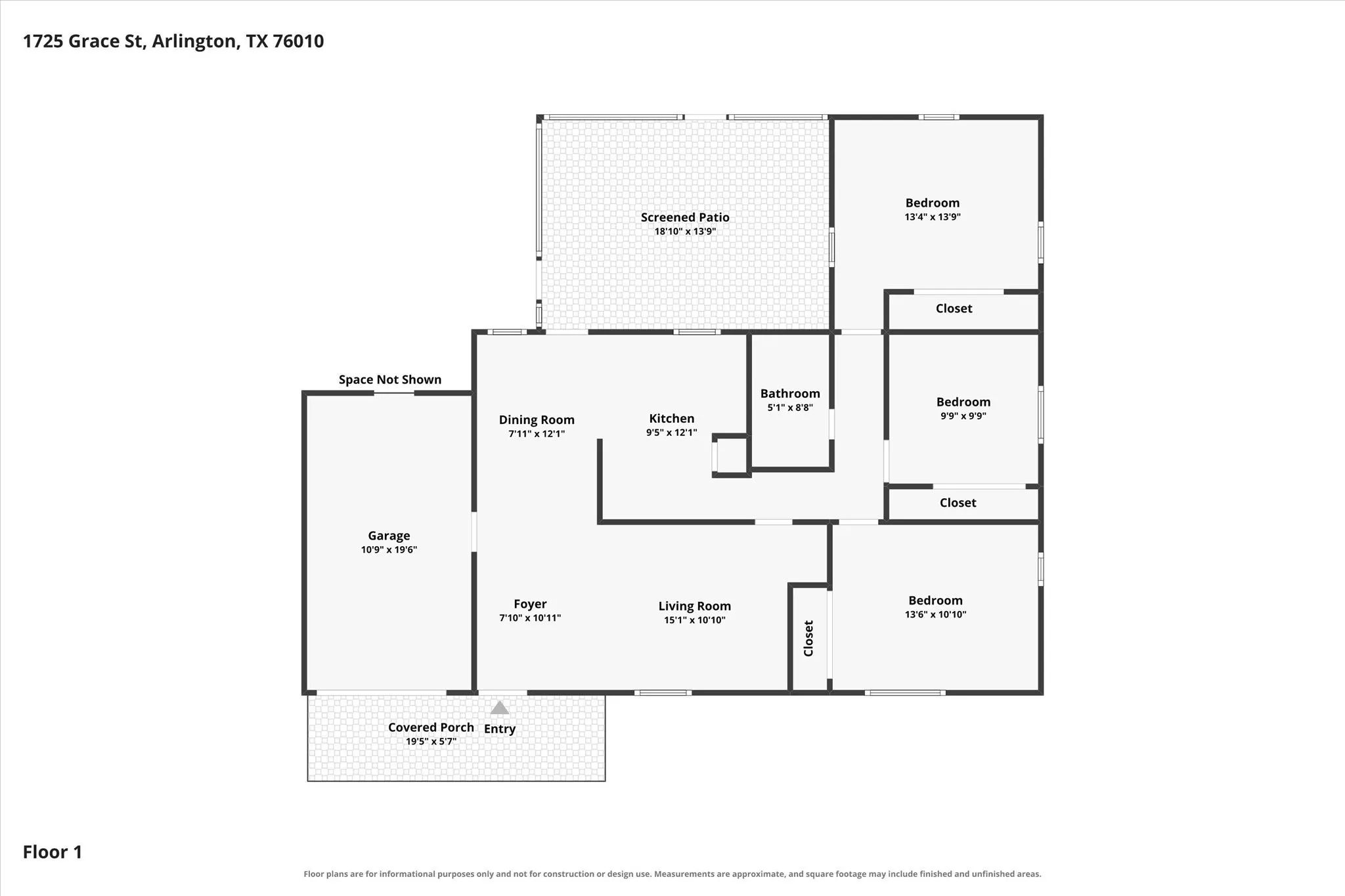 Single Family Residence For Sale in Tarrant County , 1725 Grace Street, Arlington, Texas 76010, 3 Bedroom, 1 Bathroom, 1 Garage spaces, 1,084 Sqft, built in 1953, mls#21400775, Real Estate Agent in Arlington, Homes For Sale in Tarrant county, Homes For Sale in Arlington, Realtor in Arlington Texas, Real Estate Brokerage Independent Realty Texas, Luminita Cordes Realtor