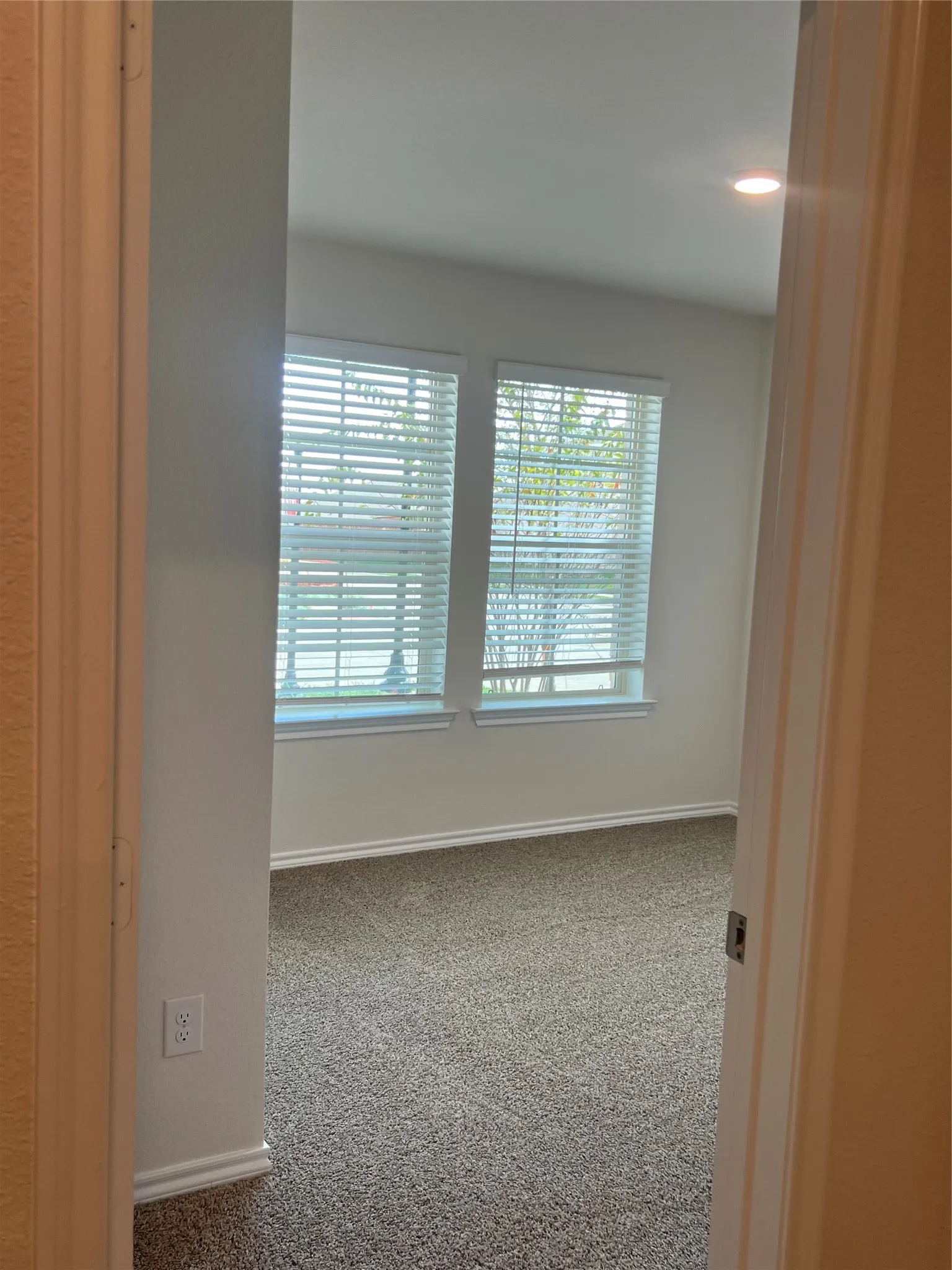 room featuring baseboards and carpet