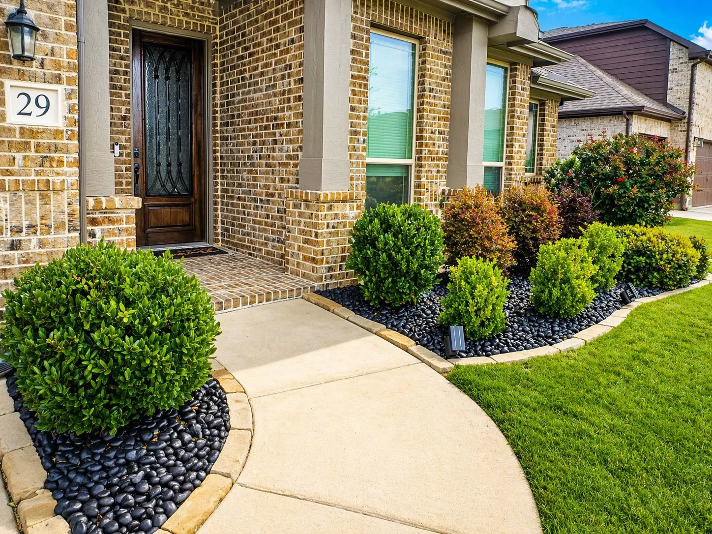 Newly landscaped!