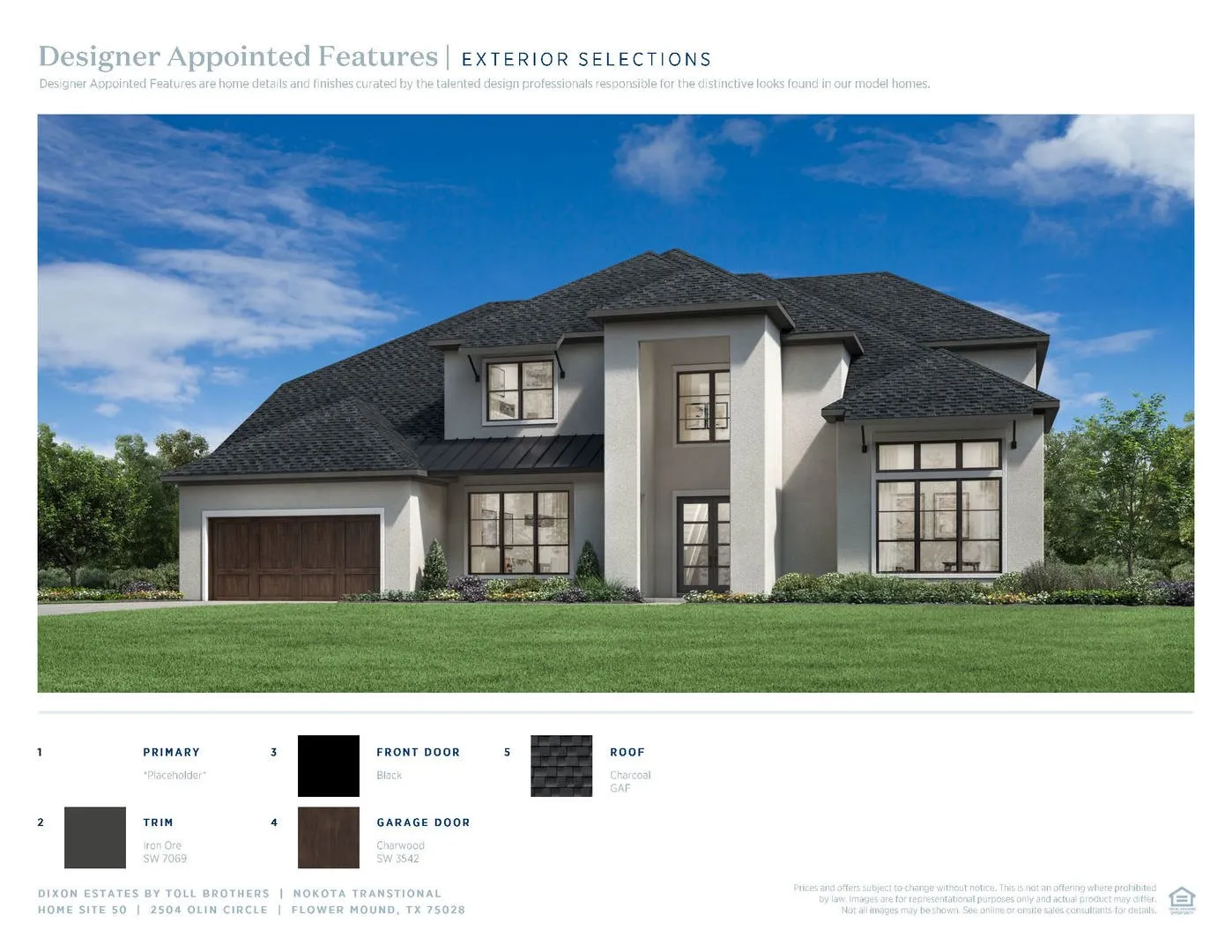 Nokota Transitional-Exterior Selections