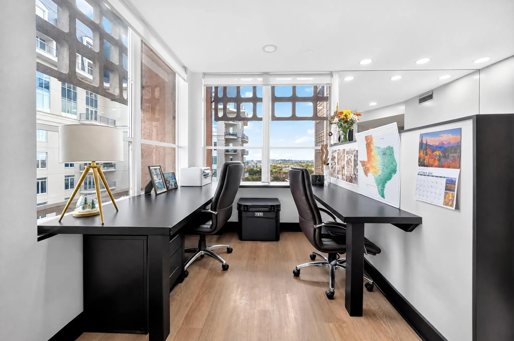 Private office in guest suite
