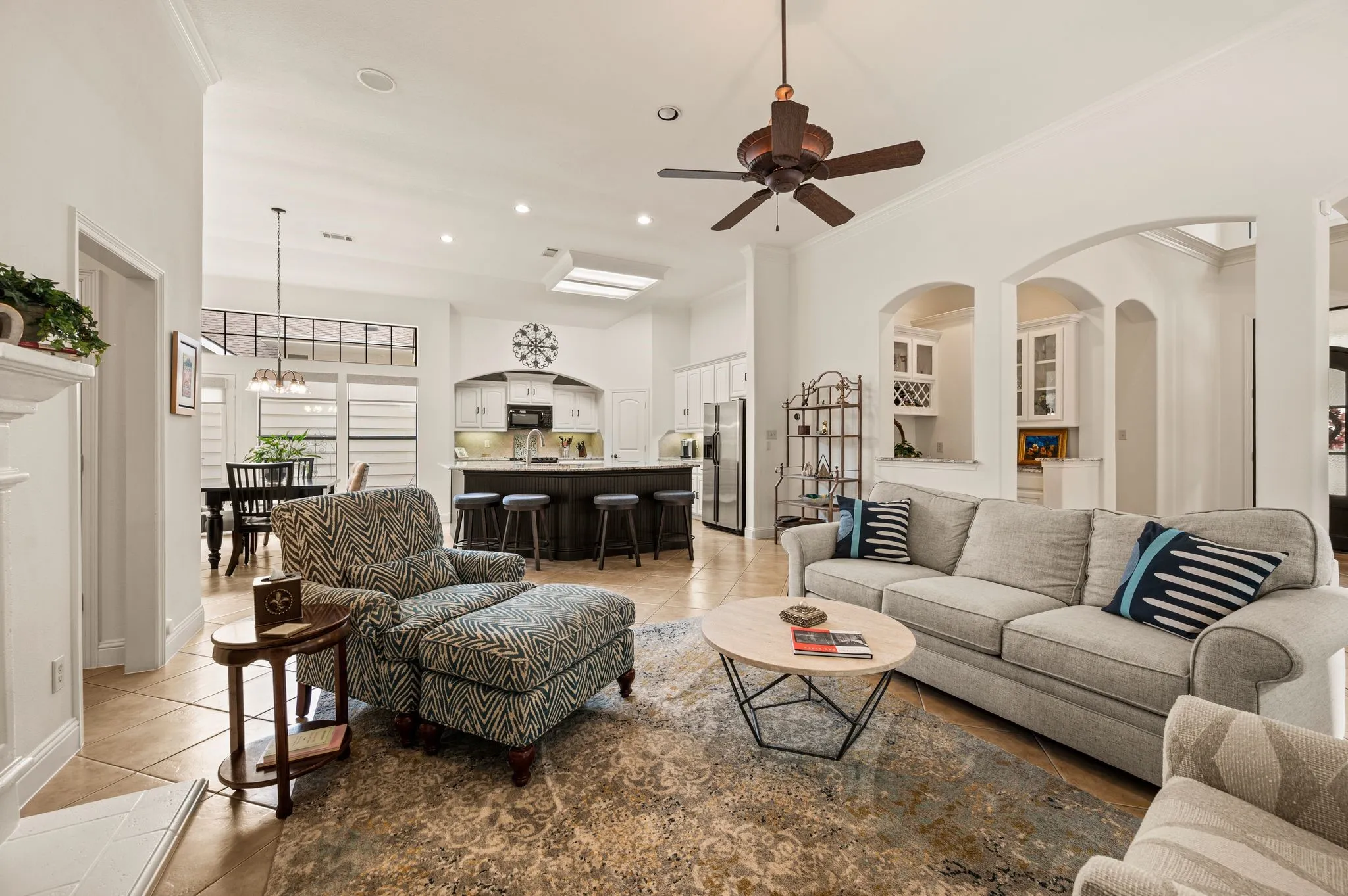 Open floor plan