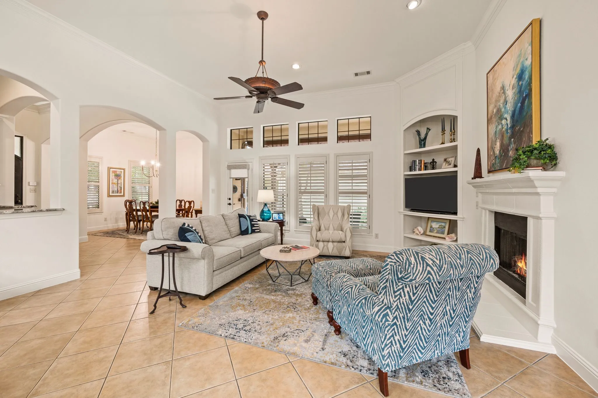 Plenty of natural light throughout