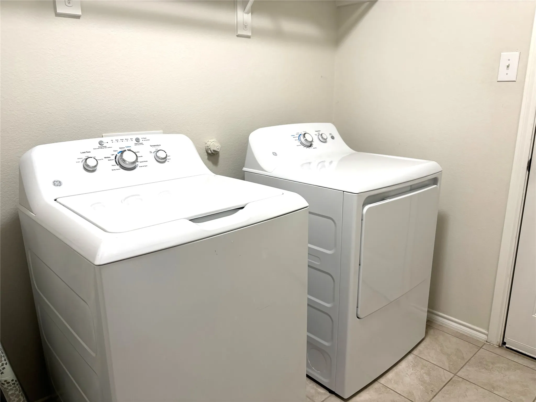 Washer & dryer are included in the home sale.
