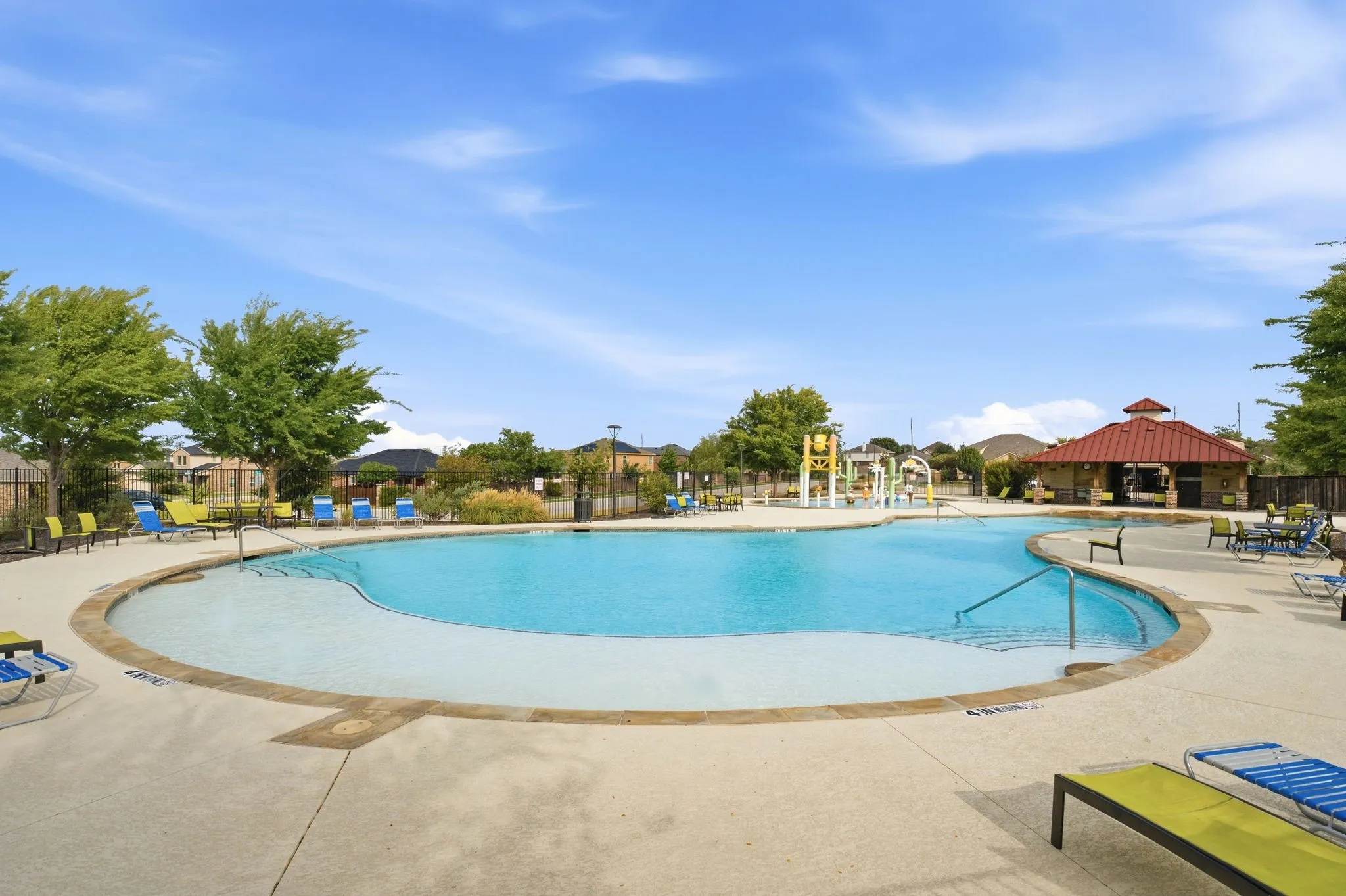 Trails at Riverstone community pool for resident use.