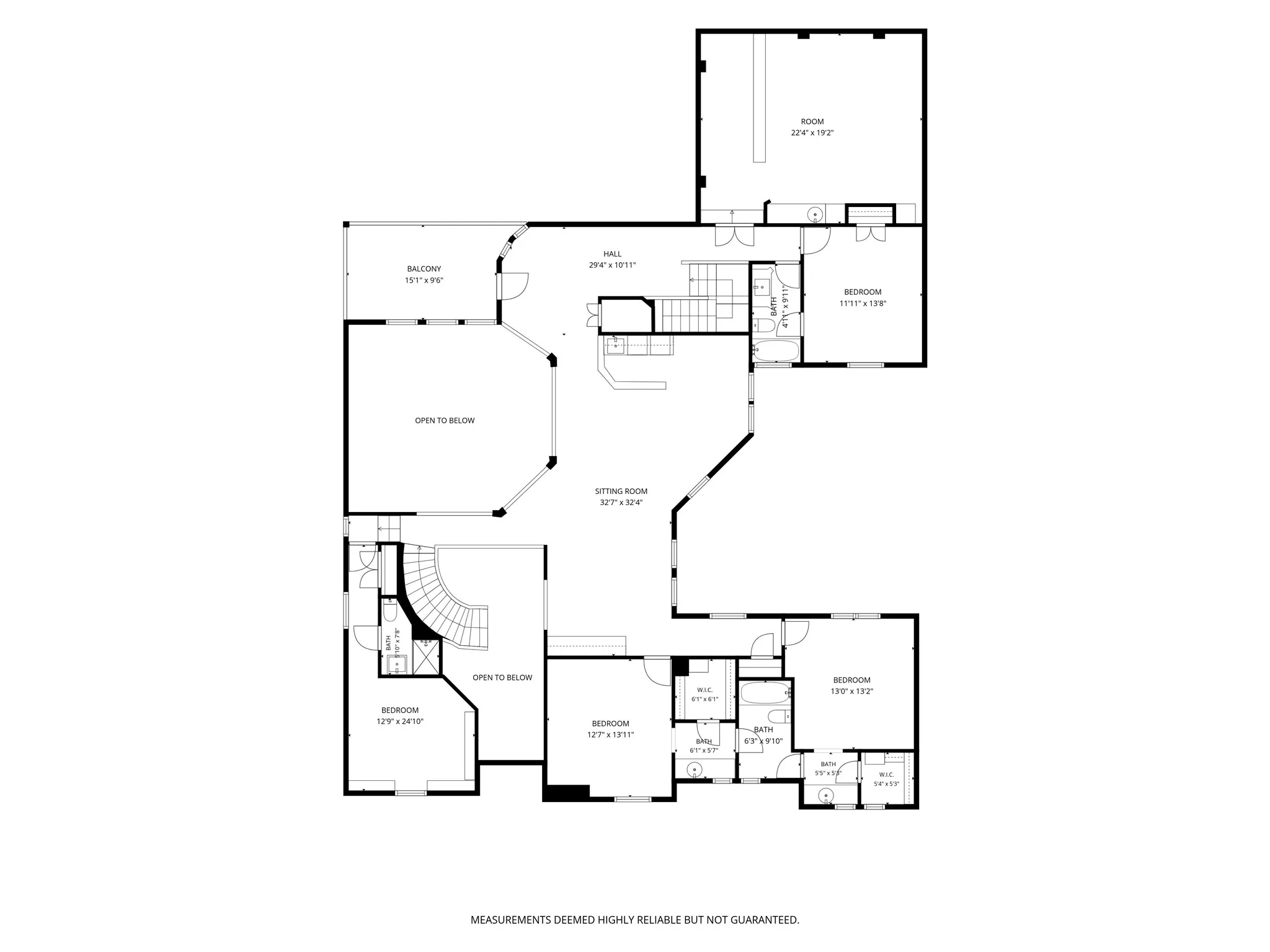 Second Floor Floor Plan
