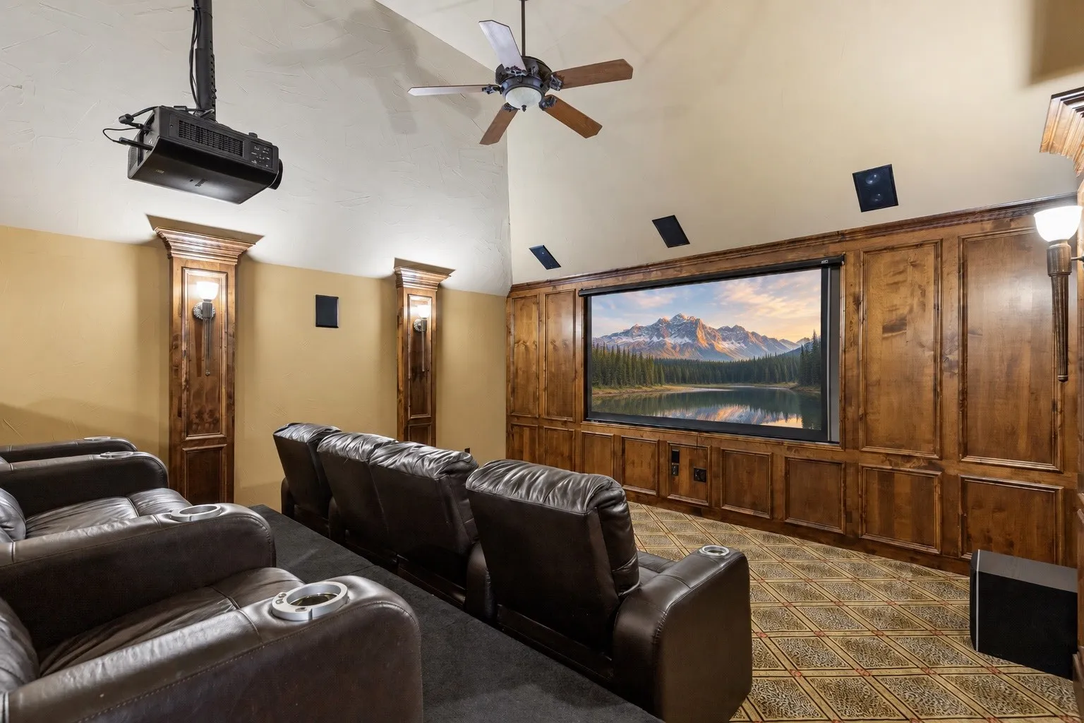 Large media room