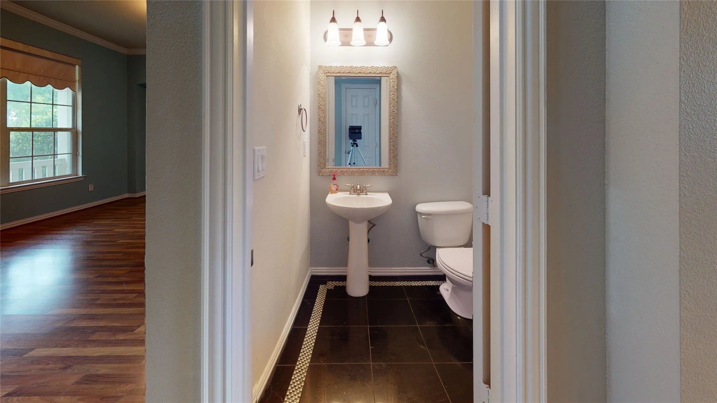 Hall bathroom downstairs