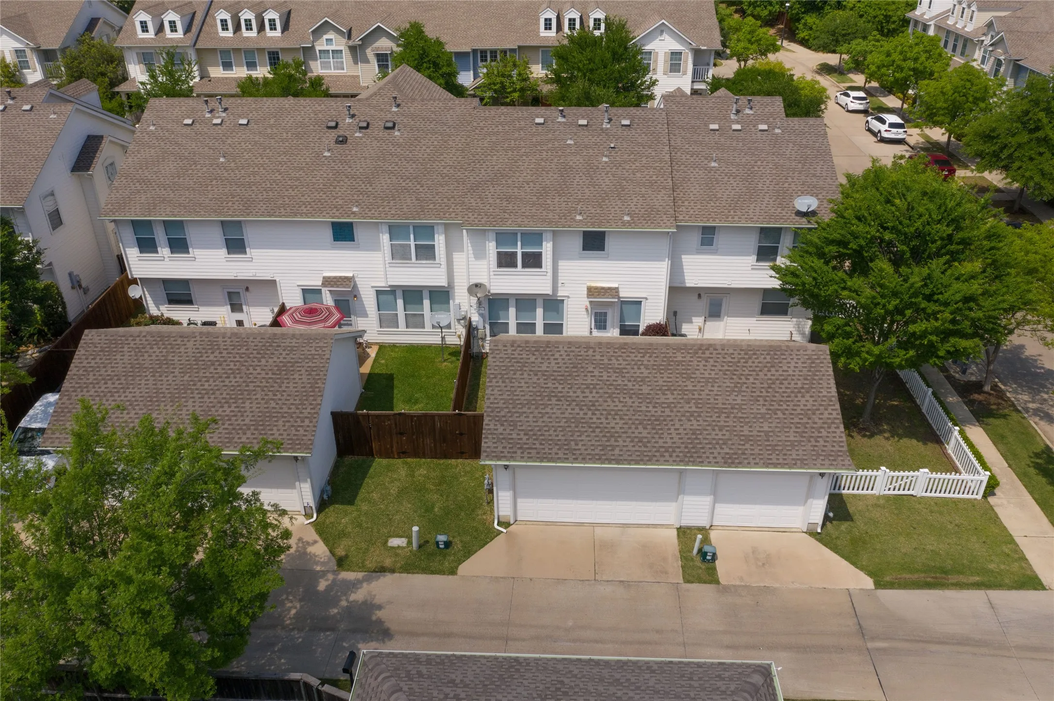 2 car detached garage for parking or storage.