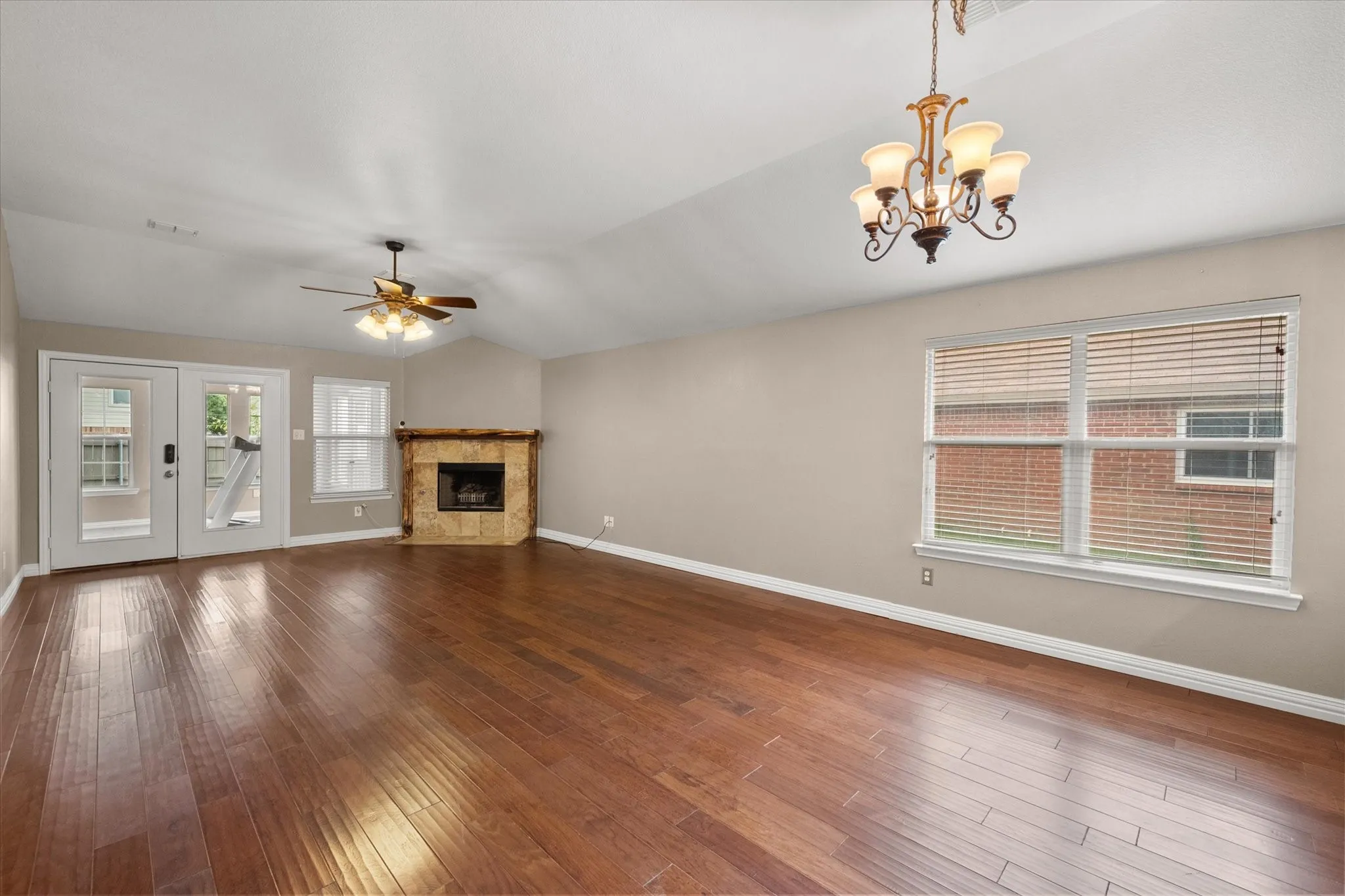 Beautiful wood flooring
