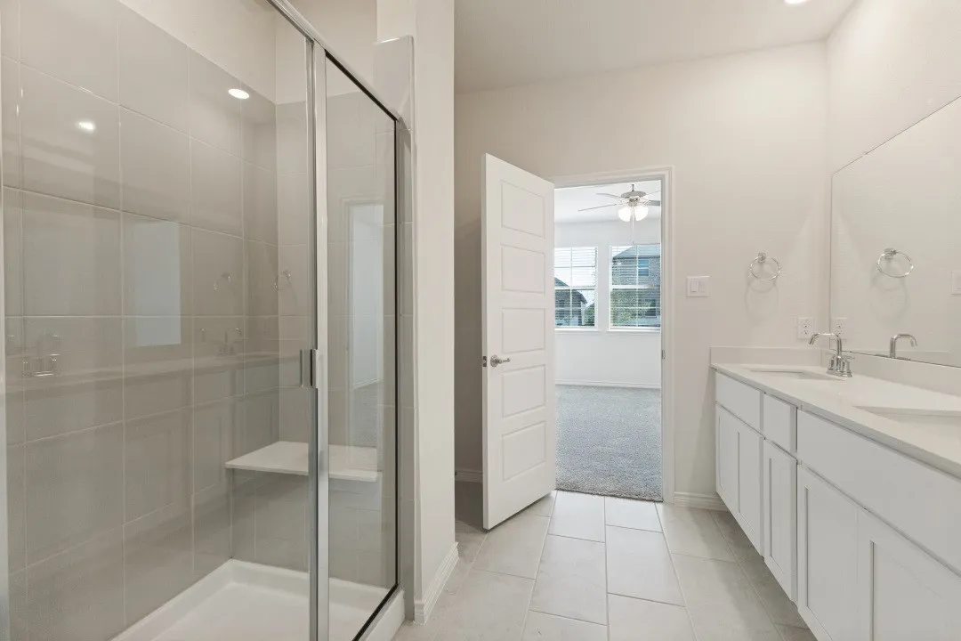 Ensuite bathroom for primary bedroom