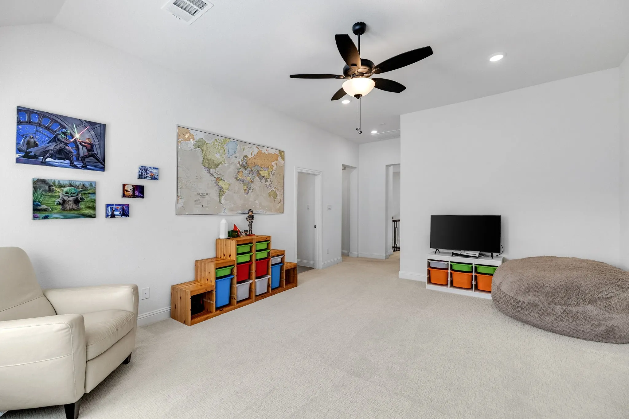Upstairs Gameroom