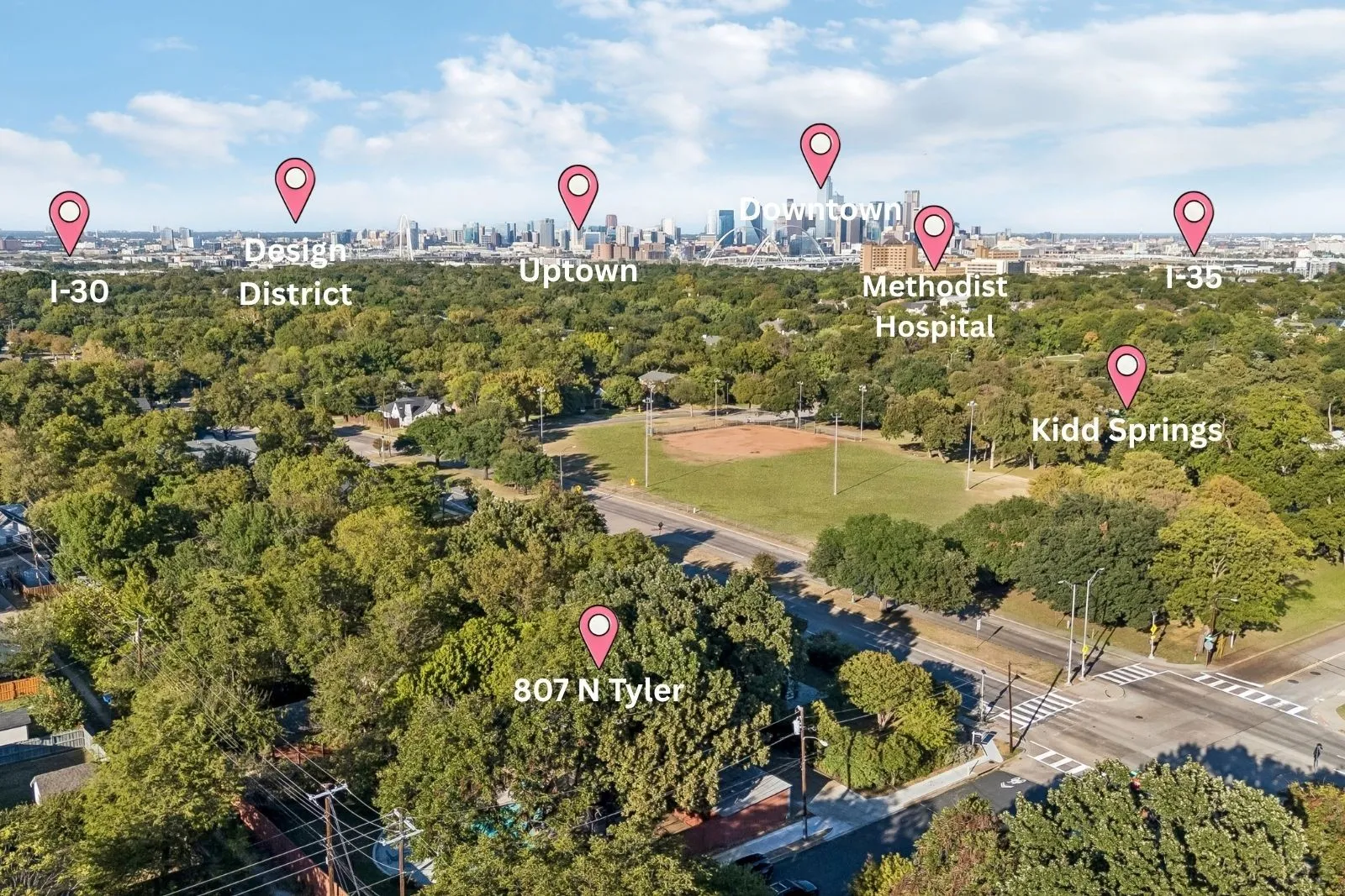 Single Family Residence For Sale in Dallas County , 807 N Tyler Street, Dallas, Texas 75208, 2 Bedroom, 2 Bathroom, 4 Garage spaces, 2,832 Sqft, built in 1925, mls#21401653, Real Estate Agent in Dallas, Homes For Sale in Dallas county, Homes For Sale in Dallas, Realtor in Dallas Texas, Real Estate Brokerage Independent Realty Texas, Luminita Cordes Realtor